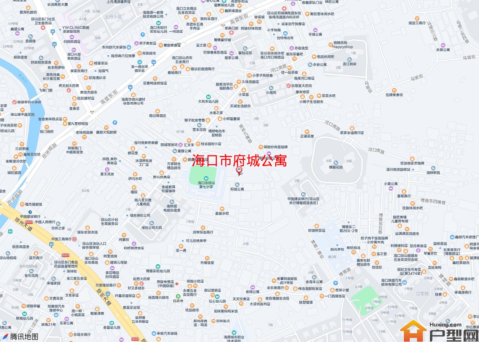 府城公寓小区 - 户型网