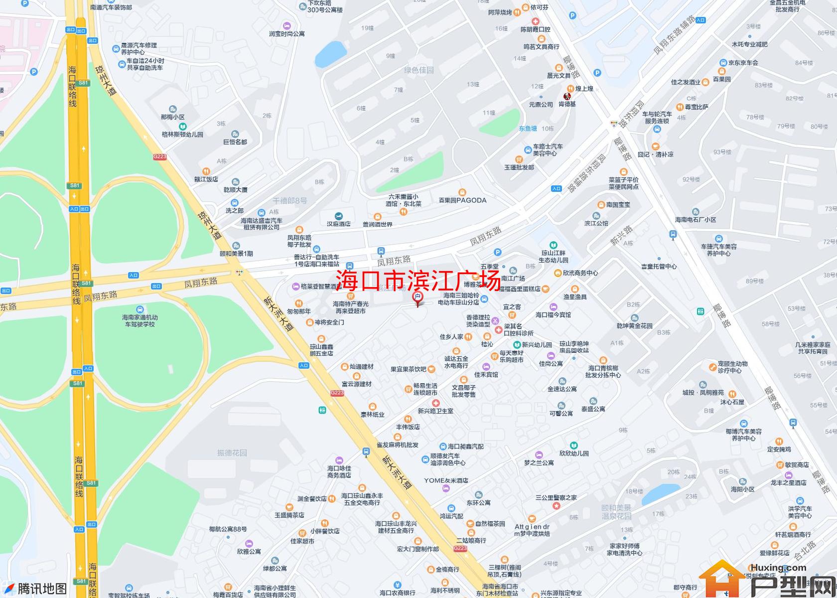 滨江广场小区 - 户型网