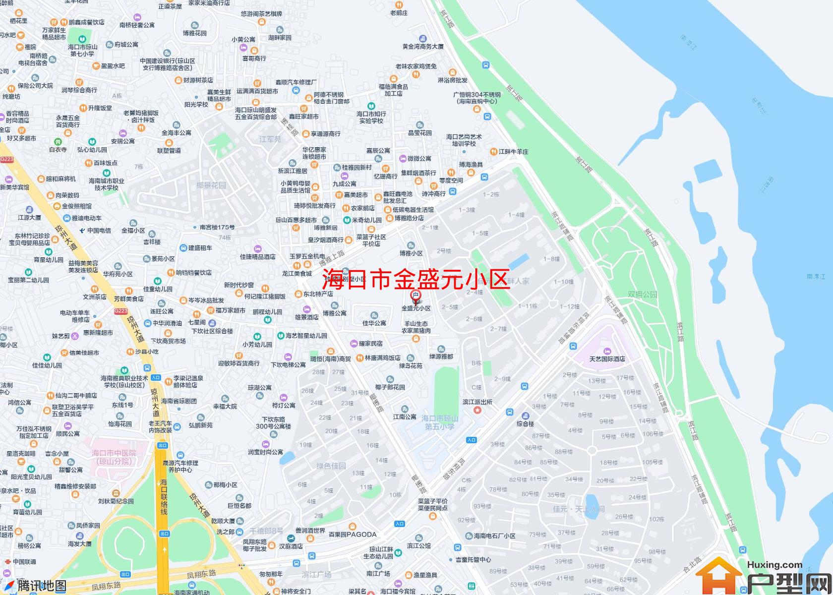 金盛元小区小区 - 户型网