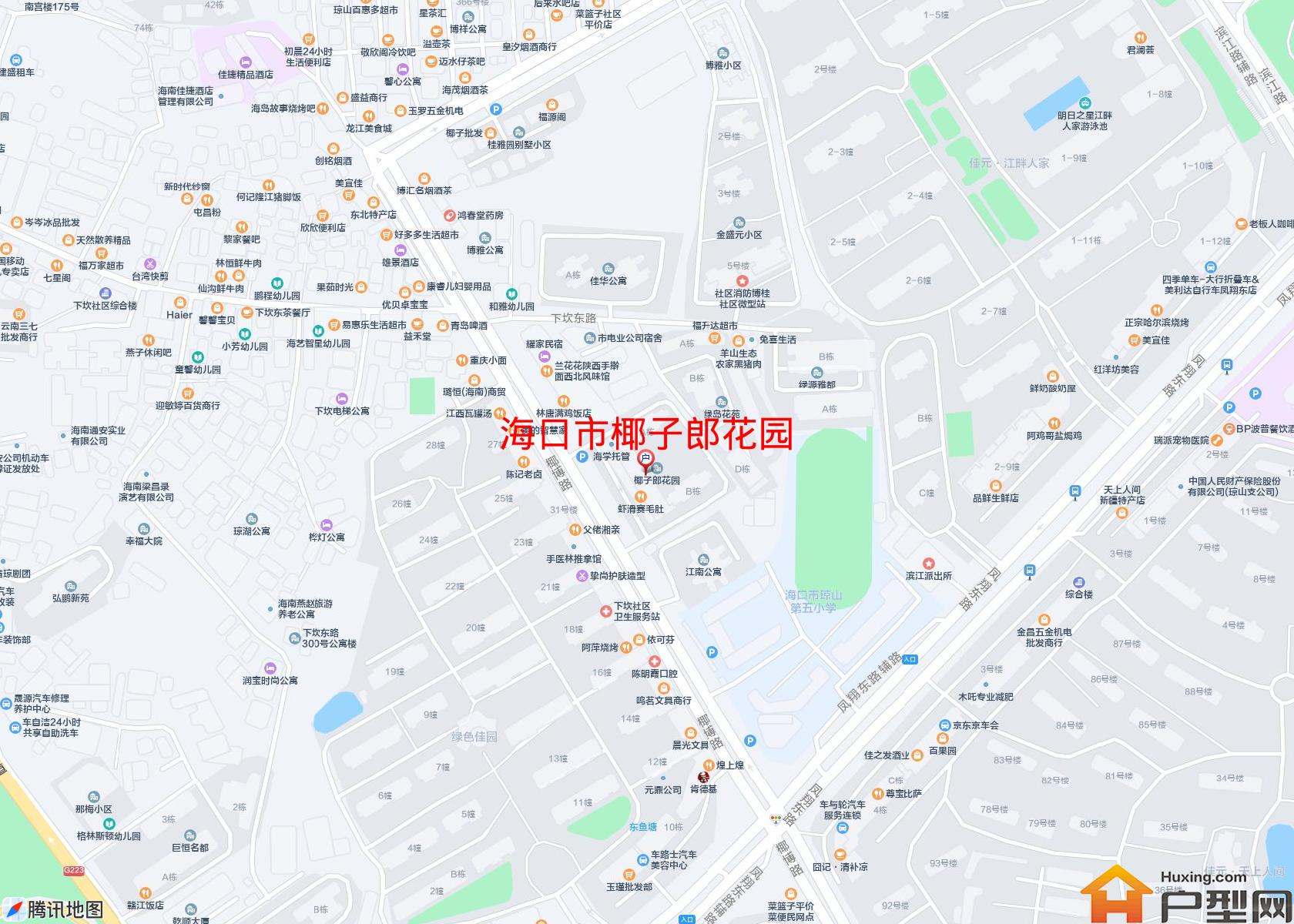 椰子郎花园小区 - 户型网
