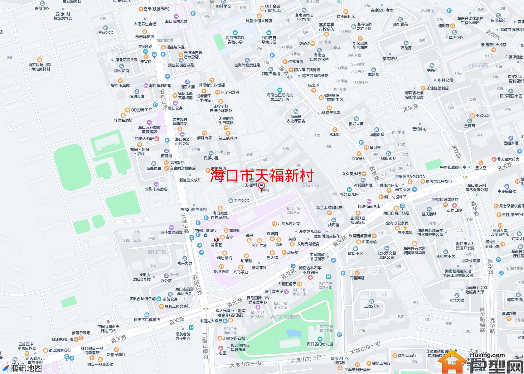 天福新村小区 - 户型网