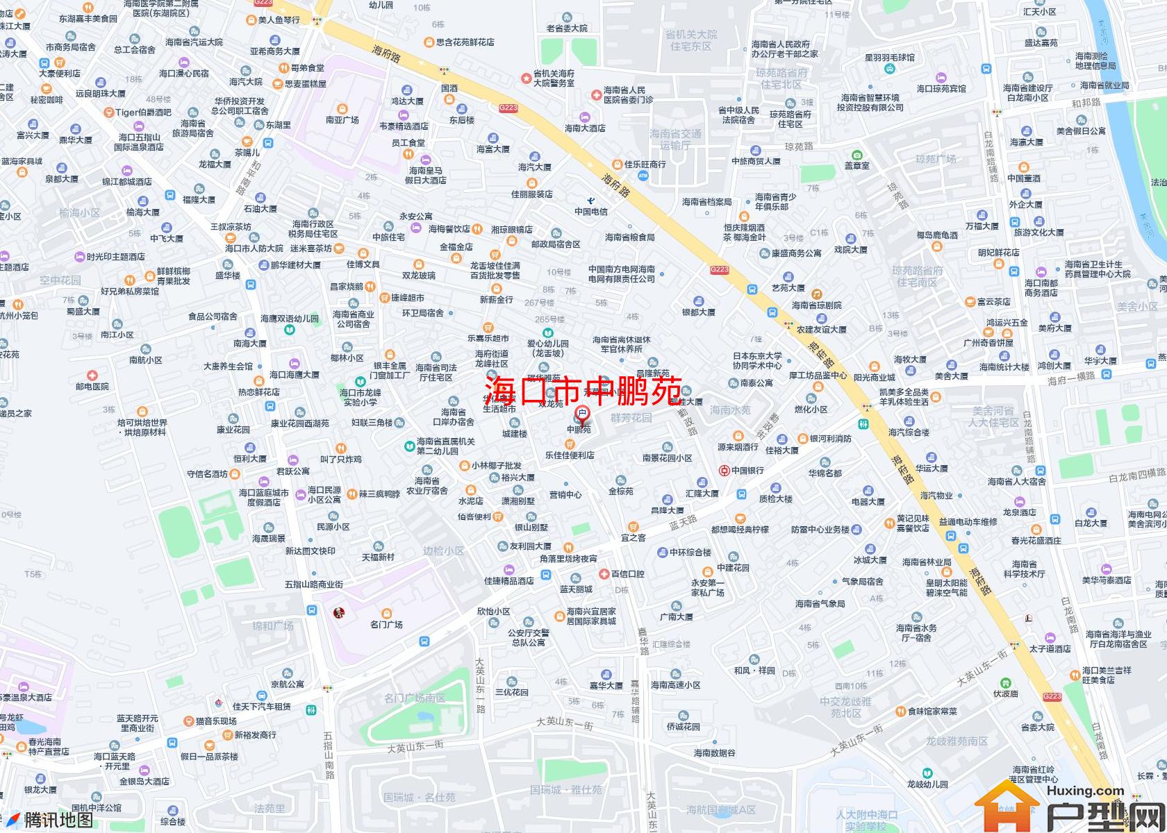 中鹏苑小区 - 户型网