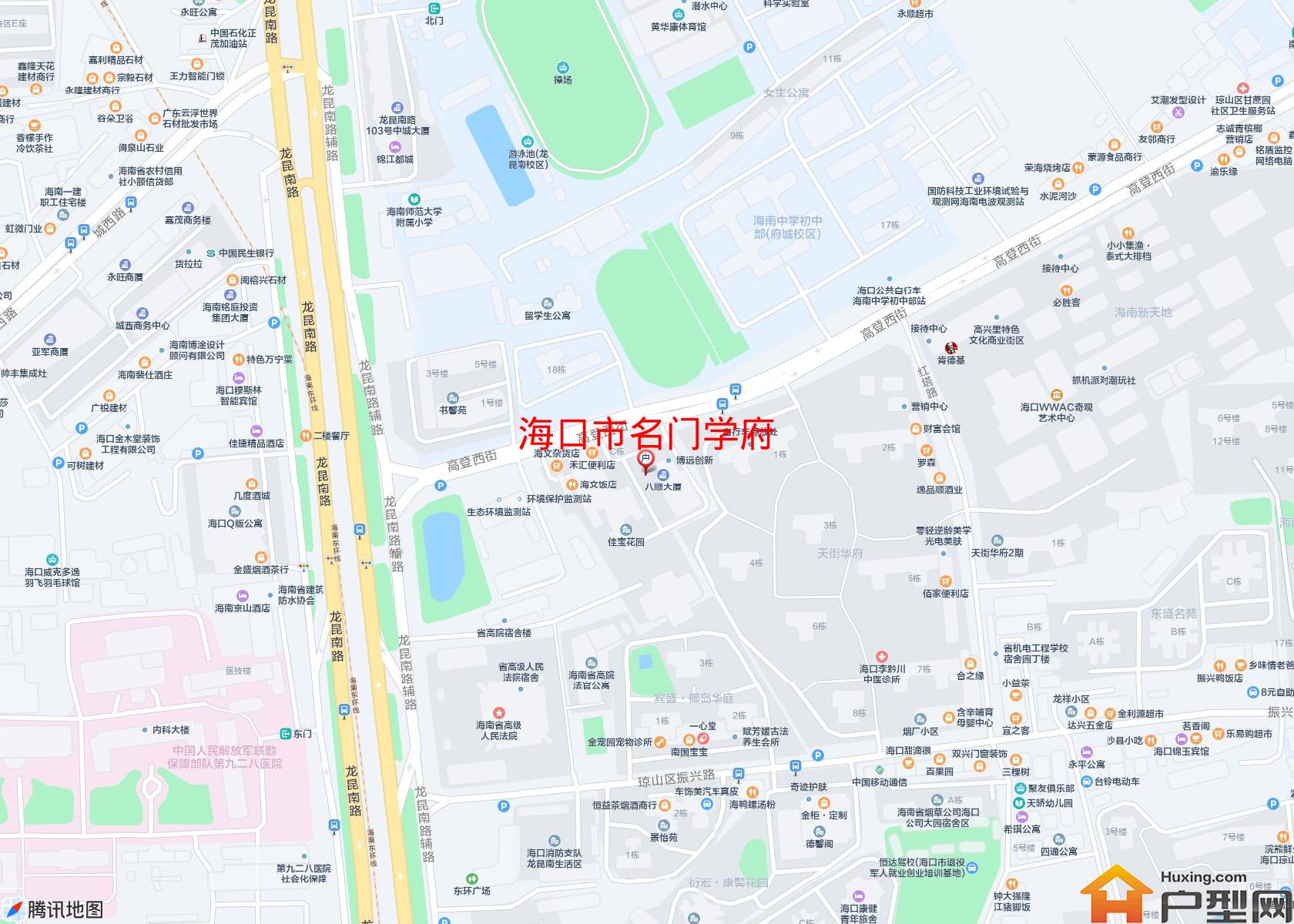 名门学府小区 - 户型网