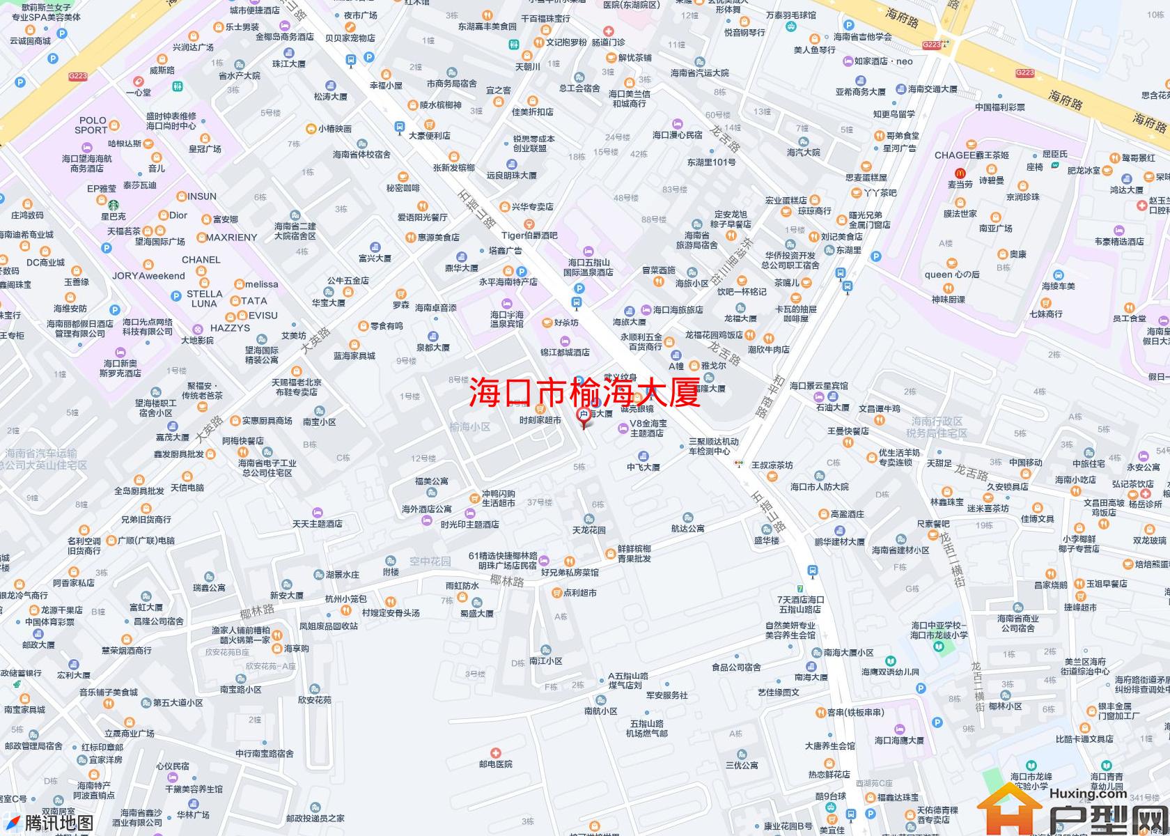 榆海大厦小区 - 户型网 榆海大厦小区 - 户型网