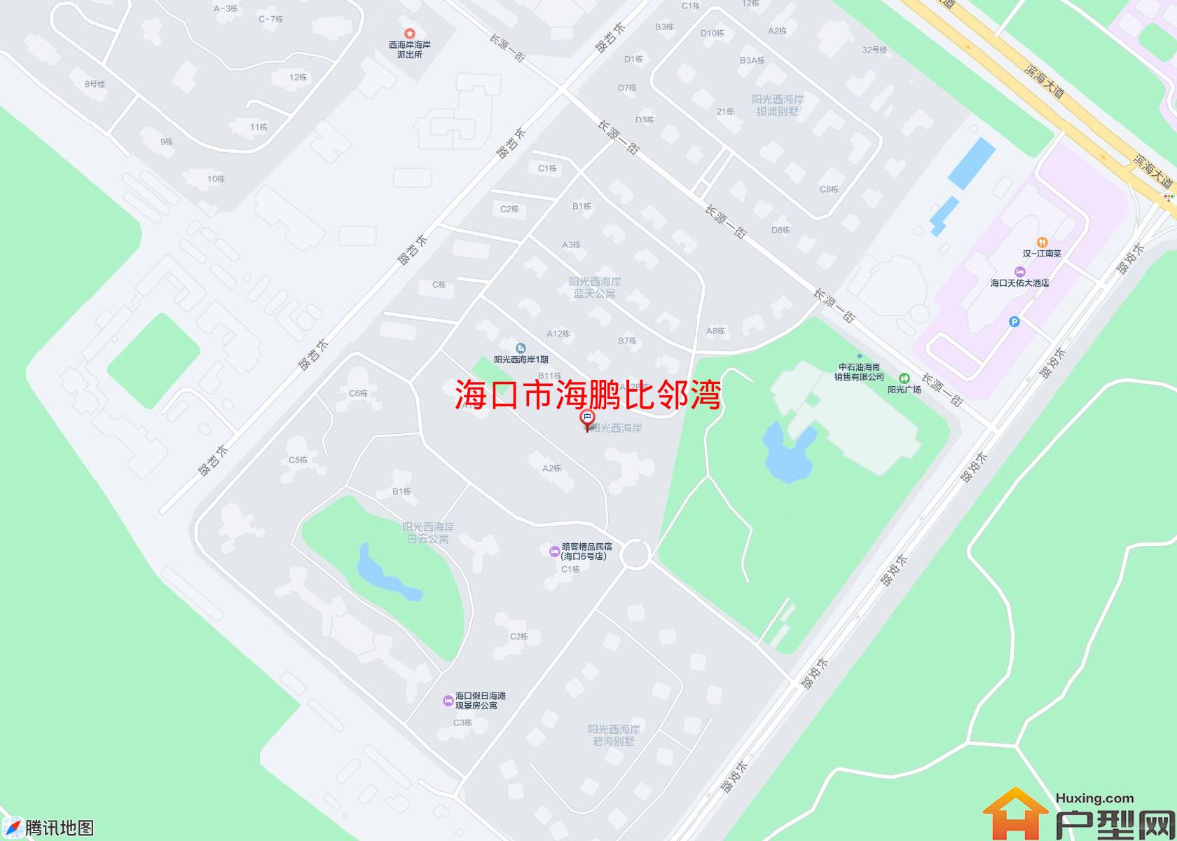 海鹏比邻湾小区 - 户型网