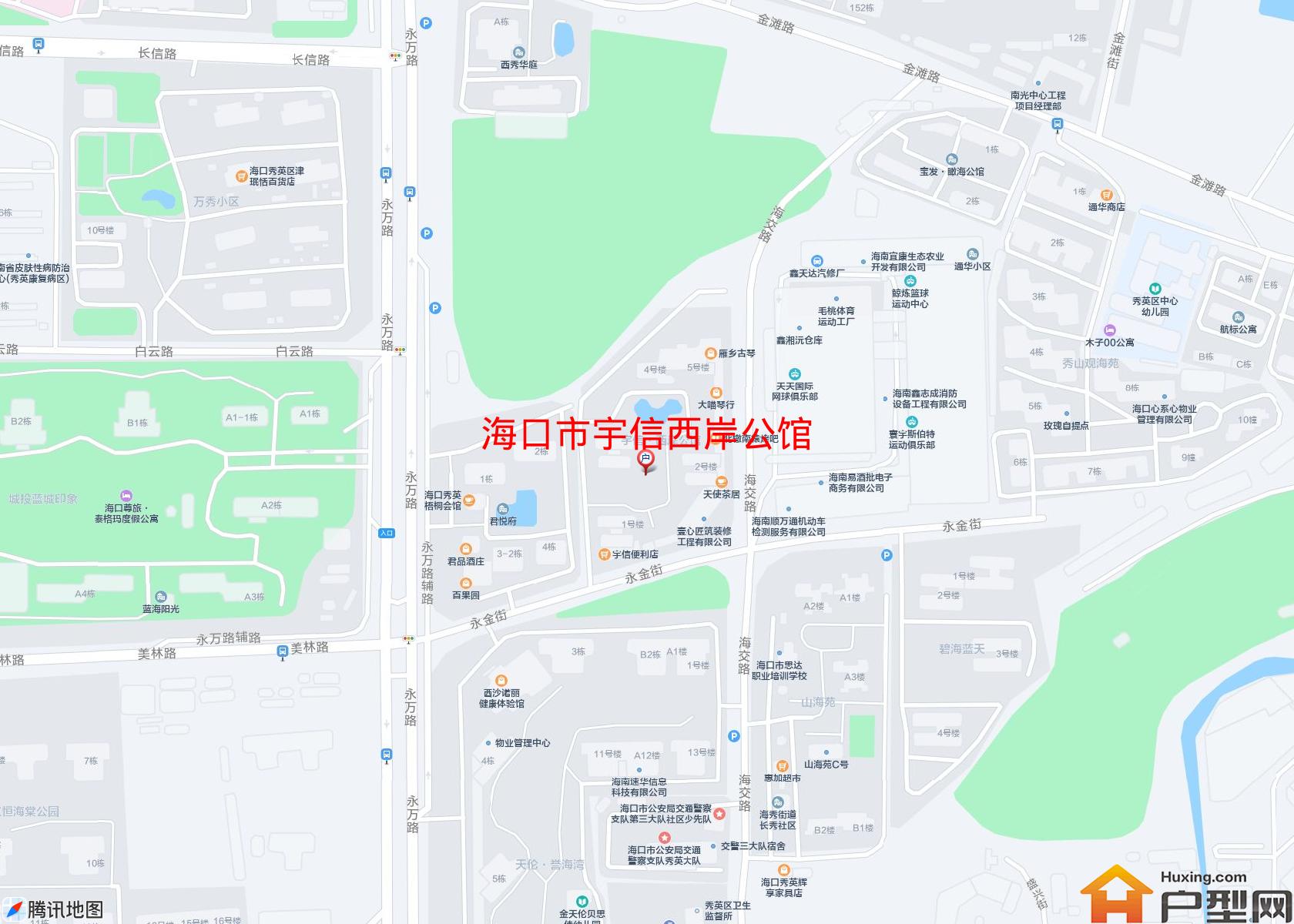 宇信西岸公馆小区 - 户型网