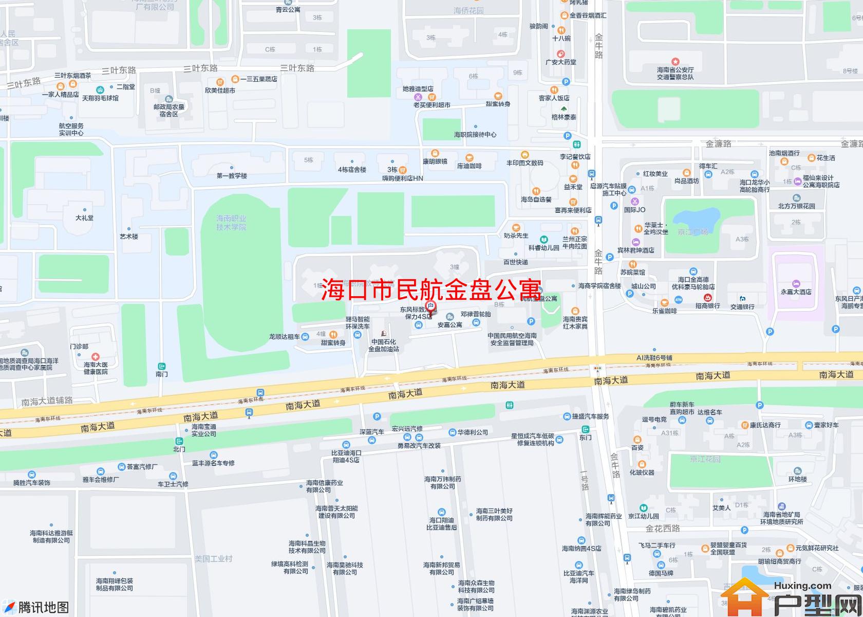 民航金盘公寓小区 - 户型网