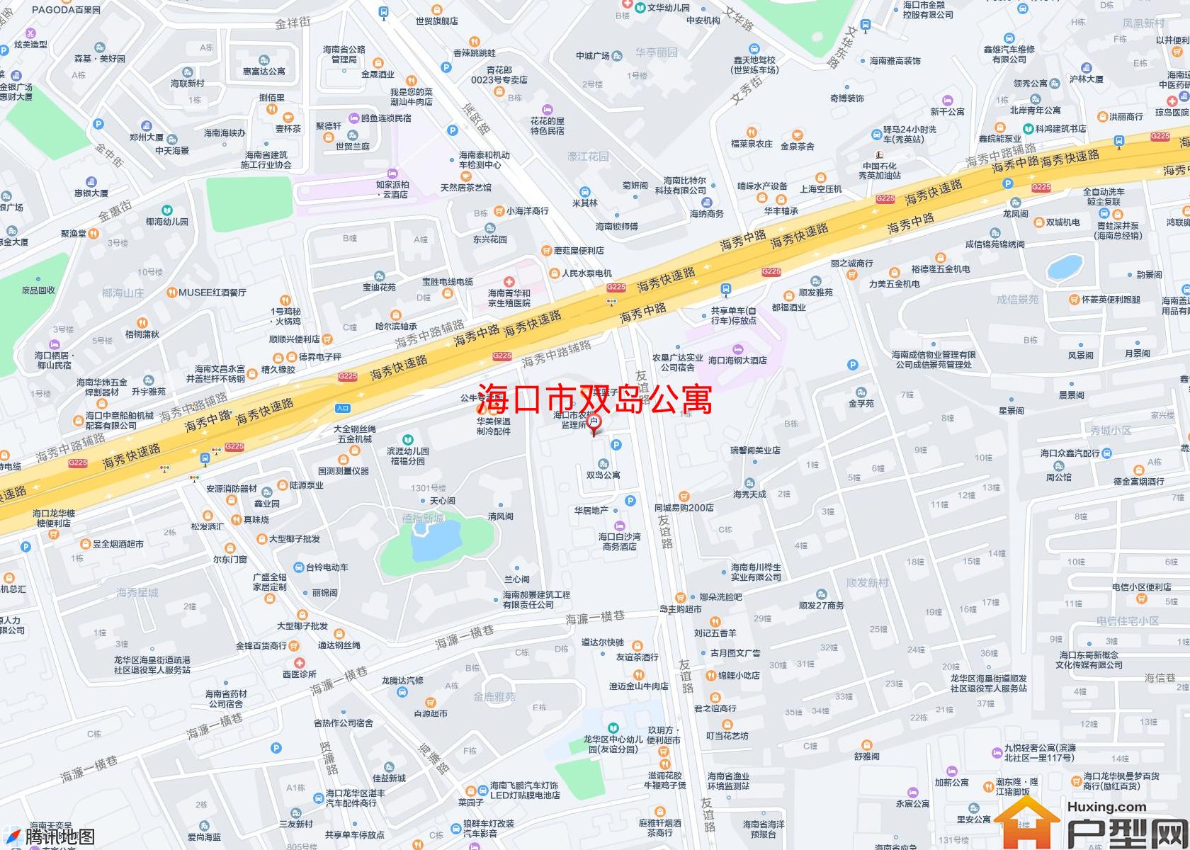 双岛公寓小区 - 户型网