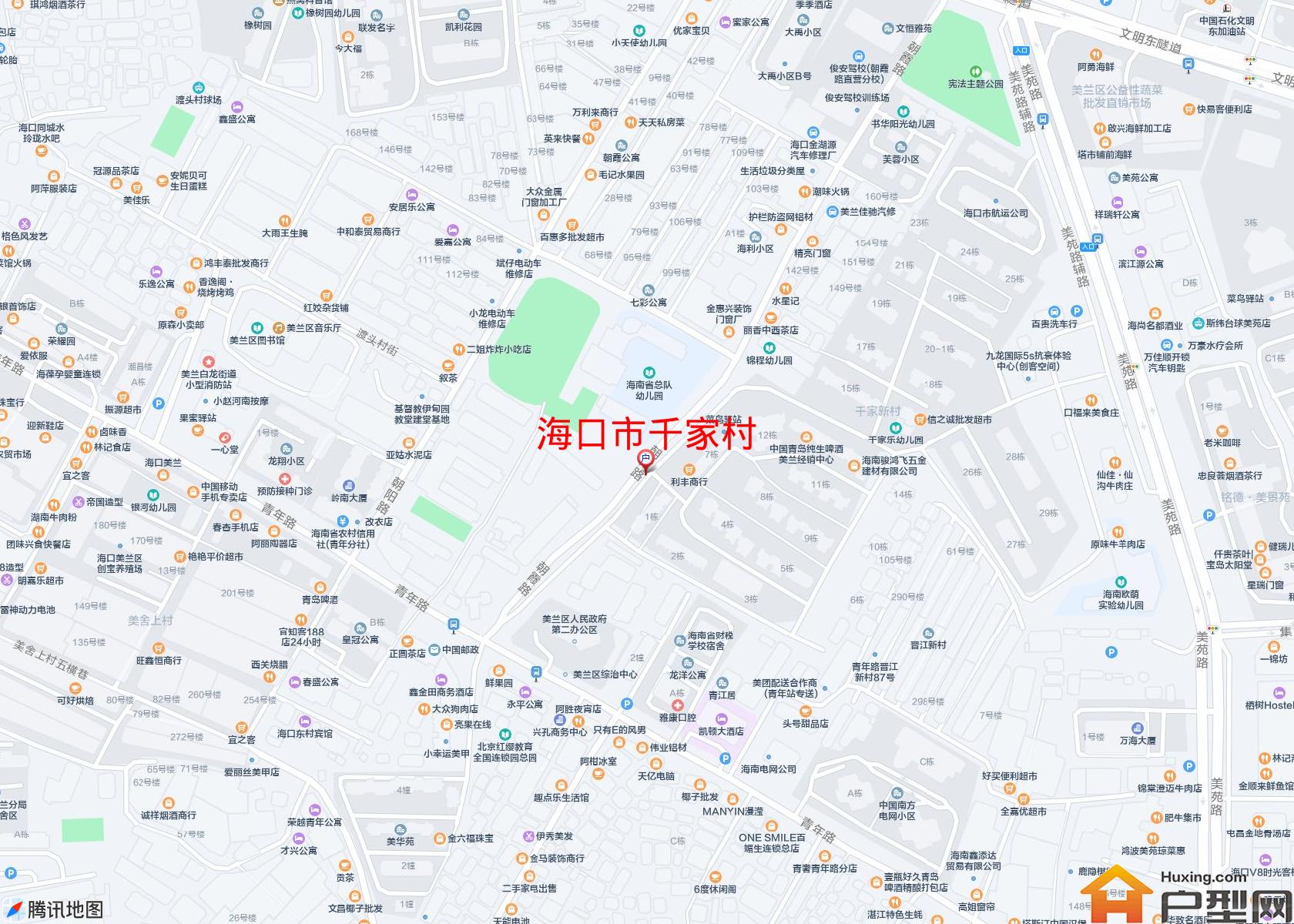 千家村小区 - 户型网