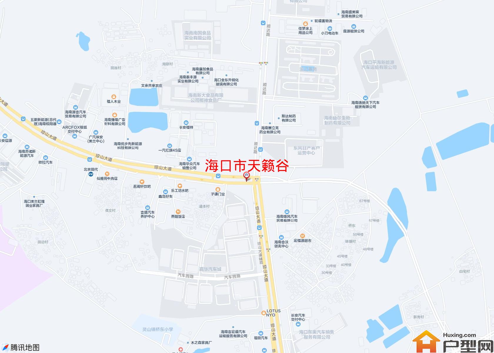天籁谷小区 - 户型网