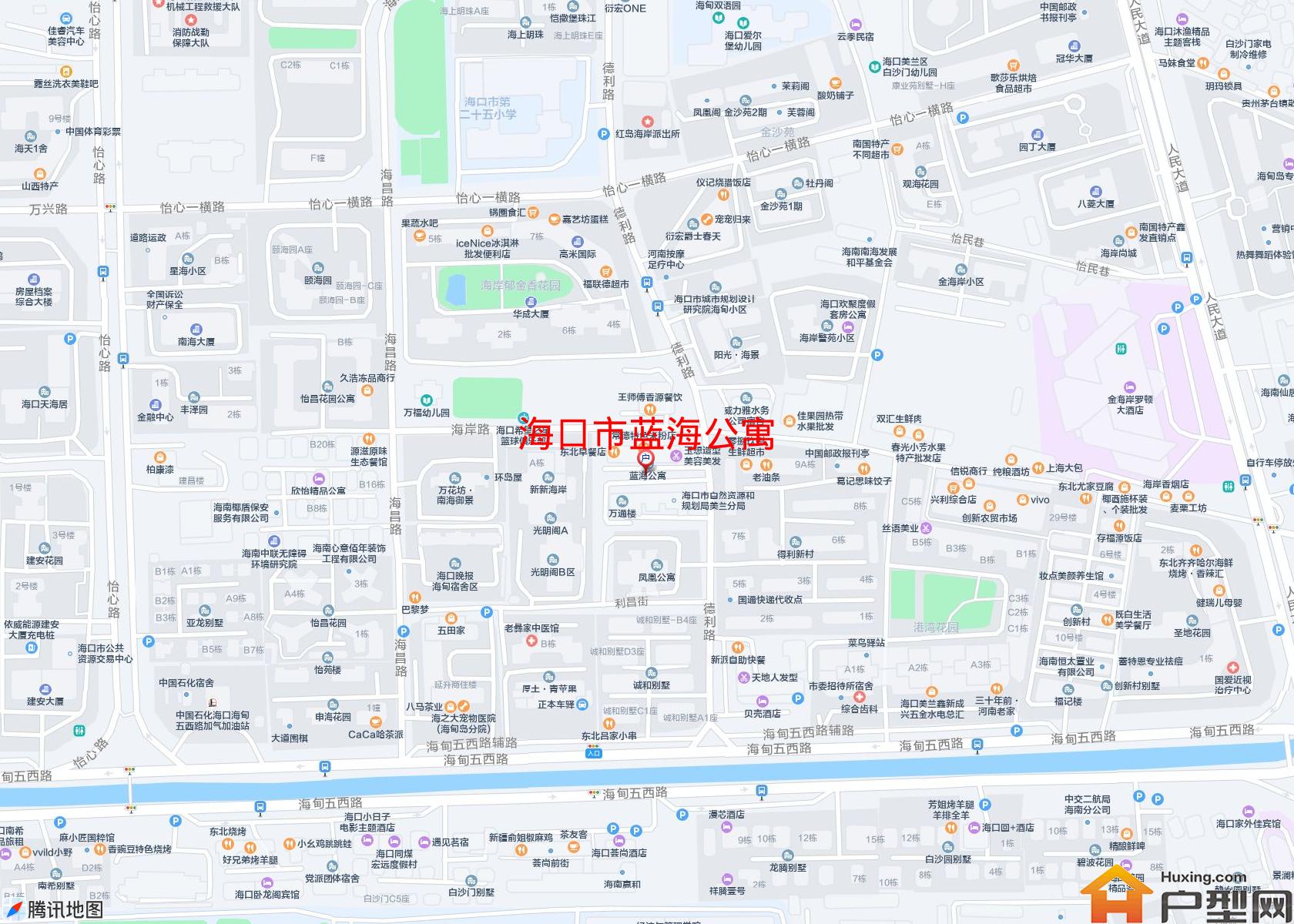 蓝海公寓小区 - 户型网