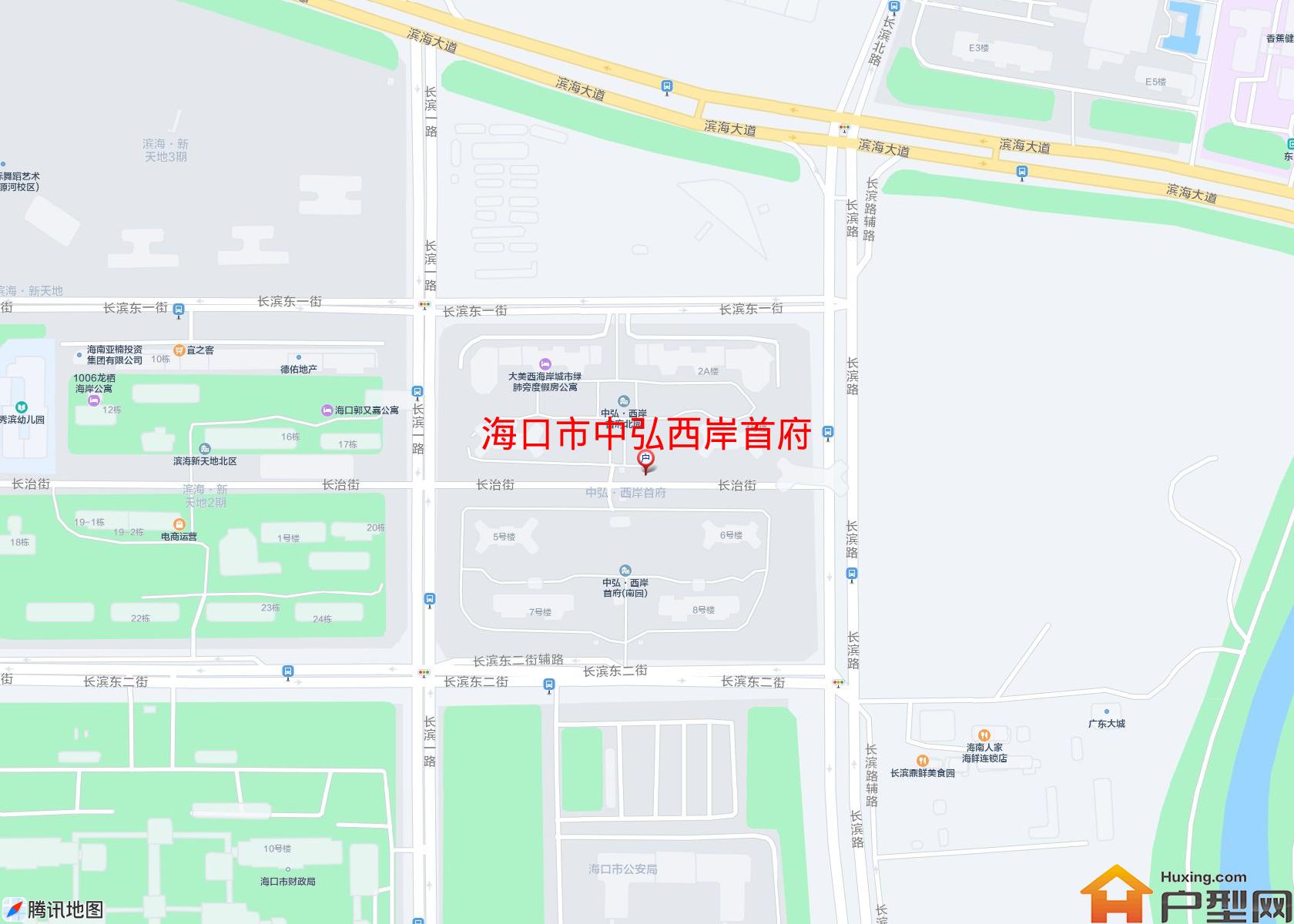 中弘西岸首府小区 - 户型网