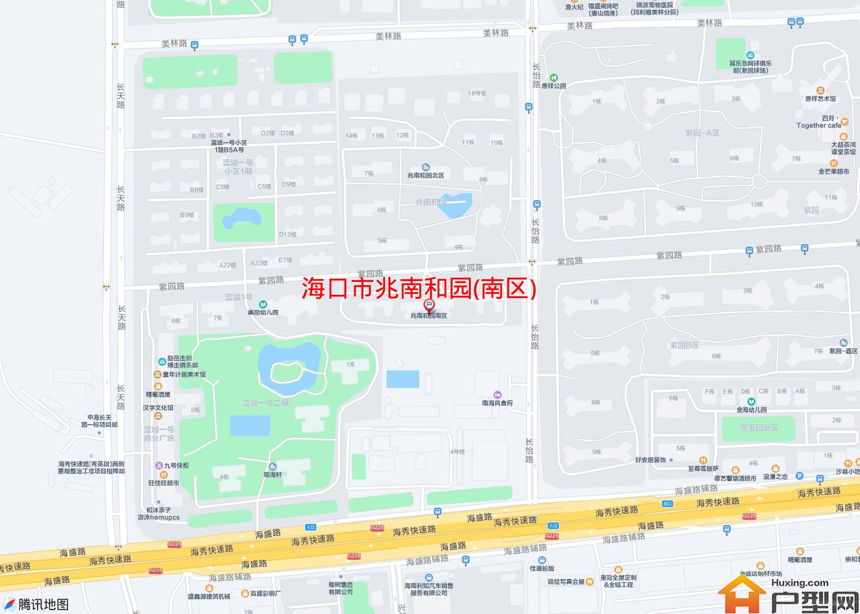 兆南和园(南区)小区 - 户型网