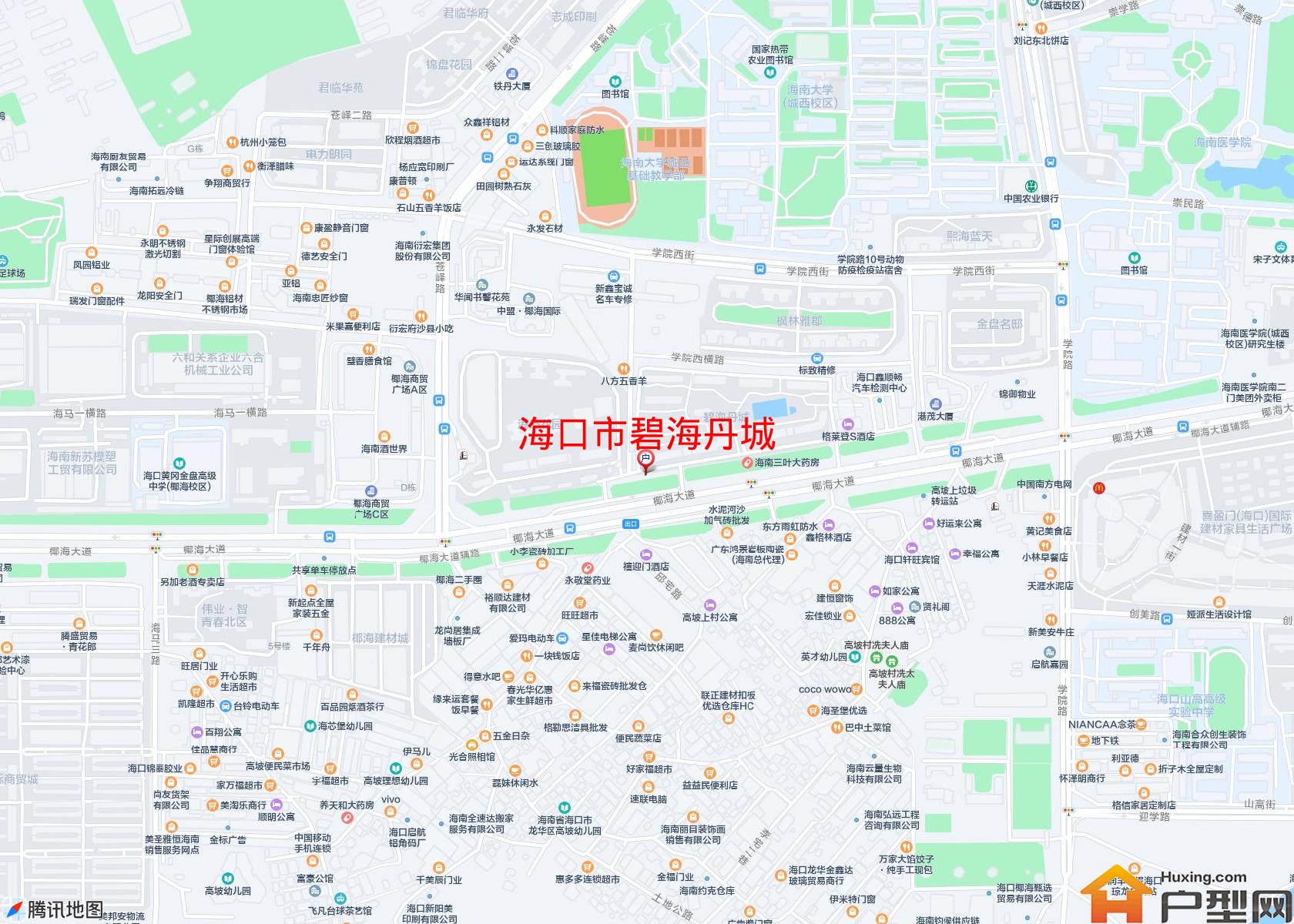 碧海丹城小区 - 户型网