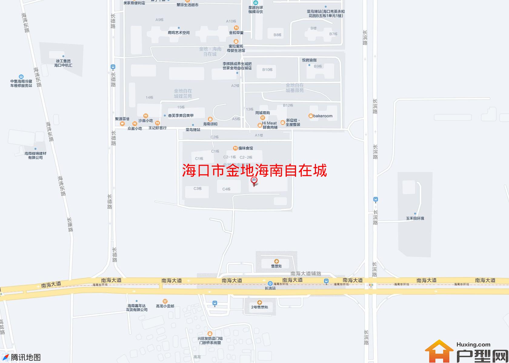 金地海南自在城小区 - 户型网