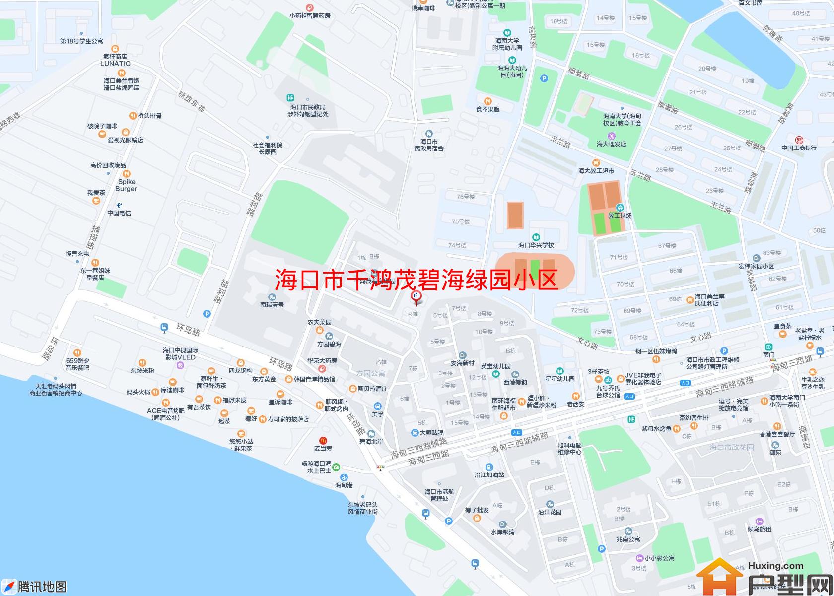 千鸿茂碧海绿园小区小区 - 户型网