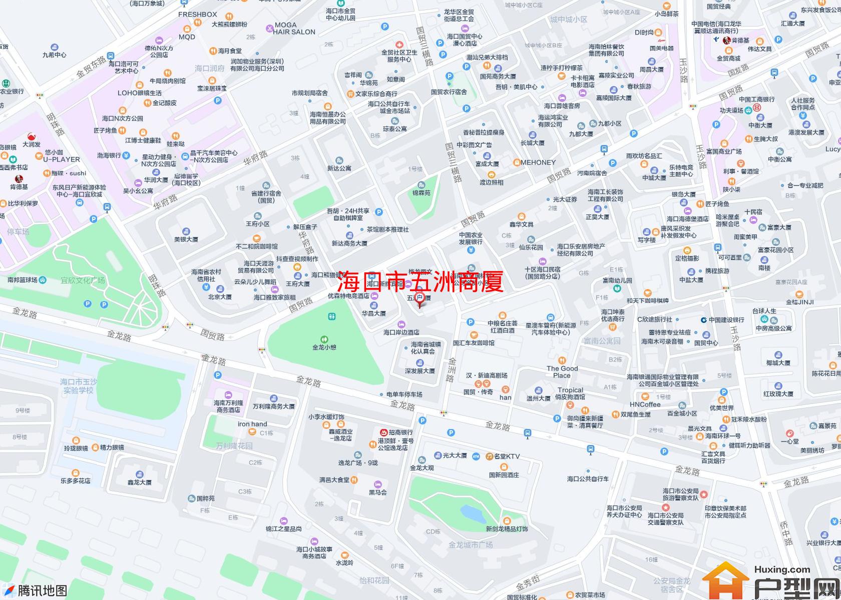 五洲商厦小区 - 户型网