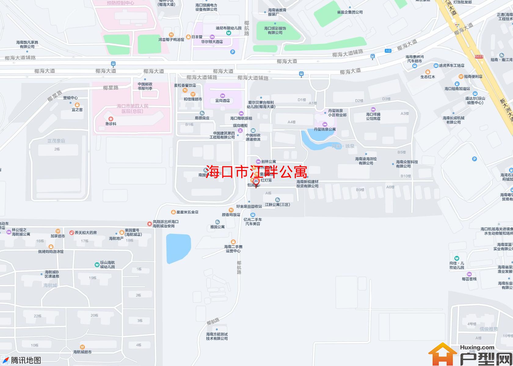 江畔公寓小区 - 户型网