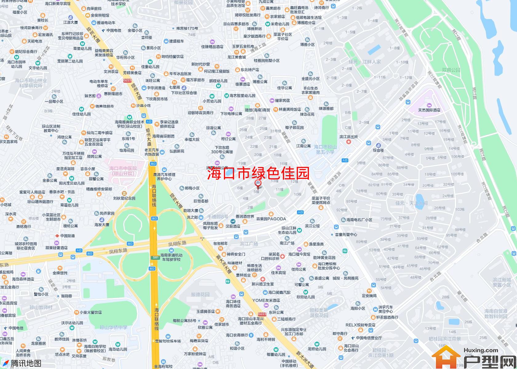 绿色佳园小区 - 户型网