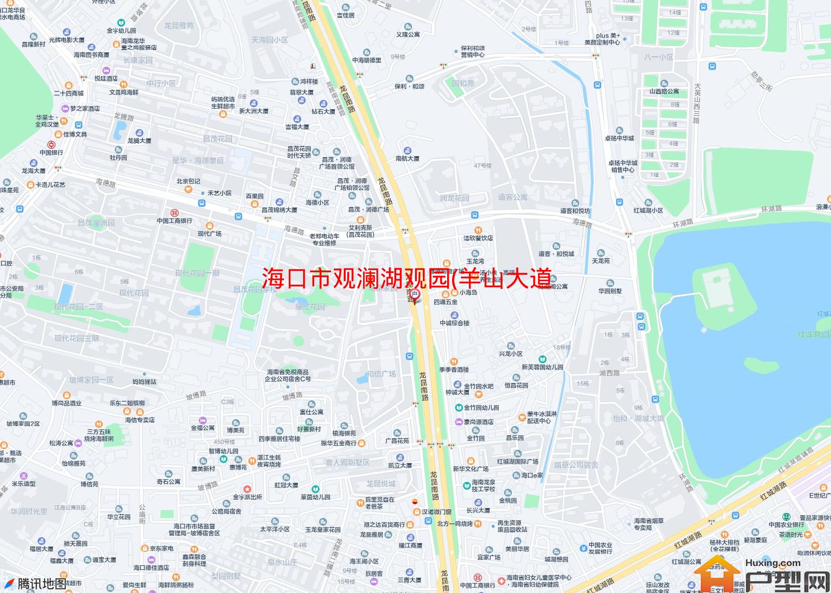观澜湖观园(羊山大道)小区 - 户型网