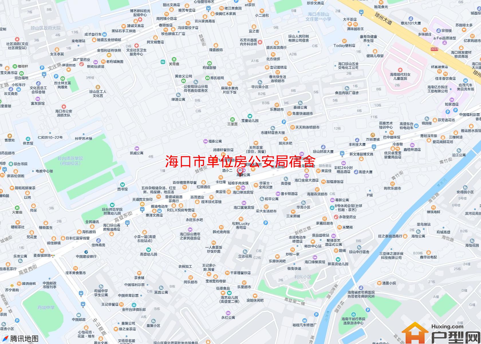单位房公安局宿舍小区 - 户型网