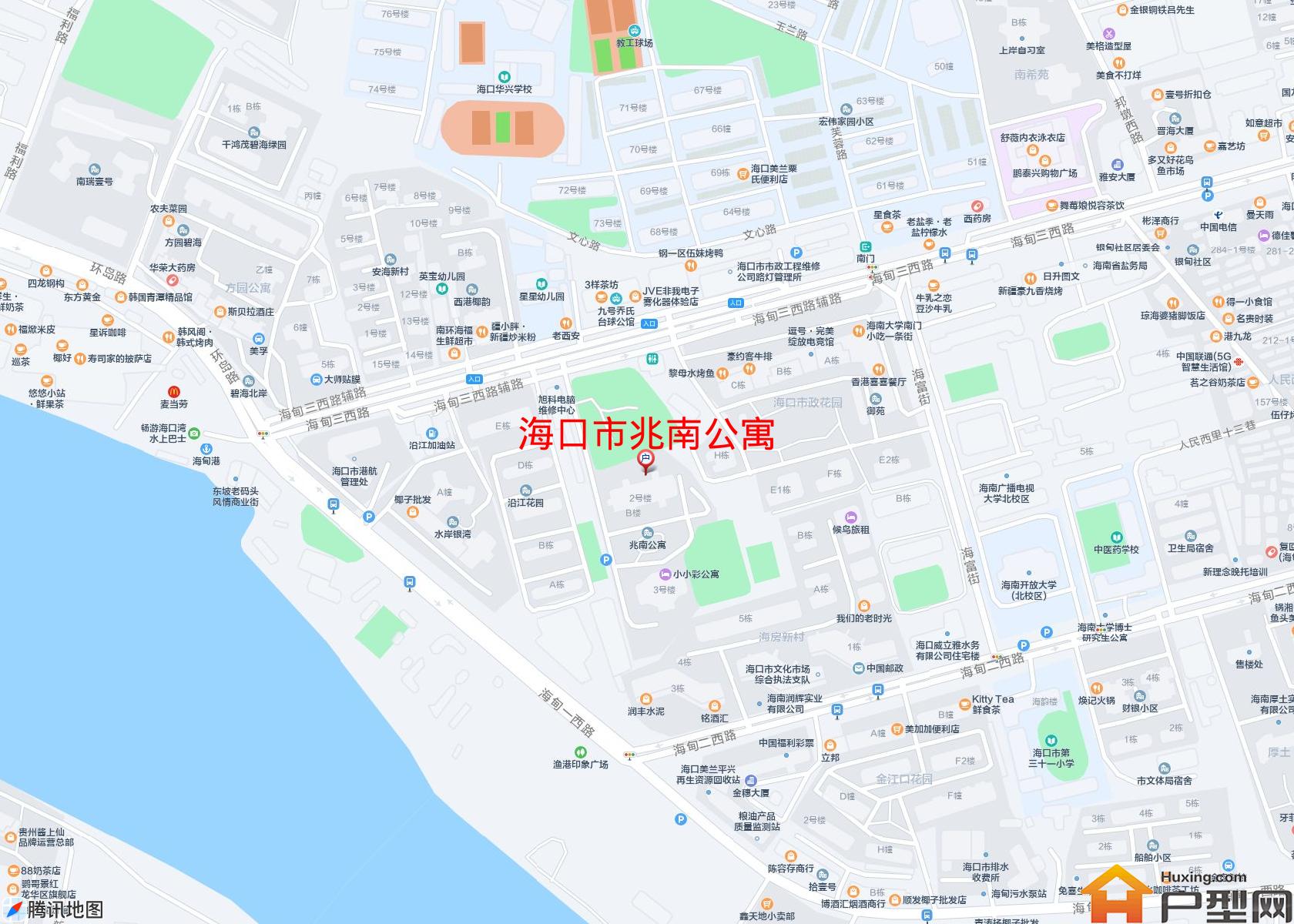 兆南公寓小区 - 户型网