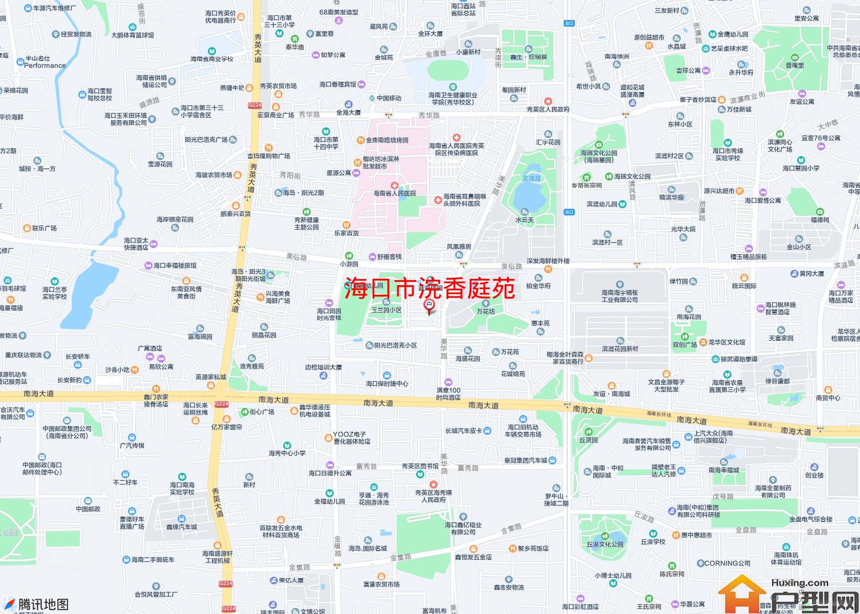 浣香庭苑小区 - 户型网