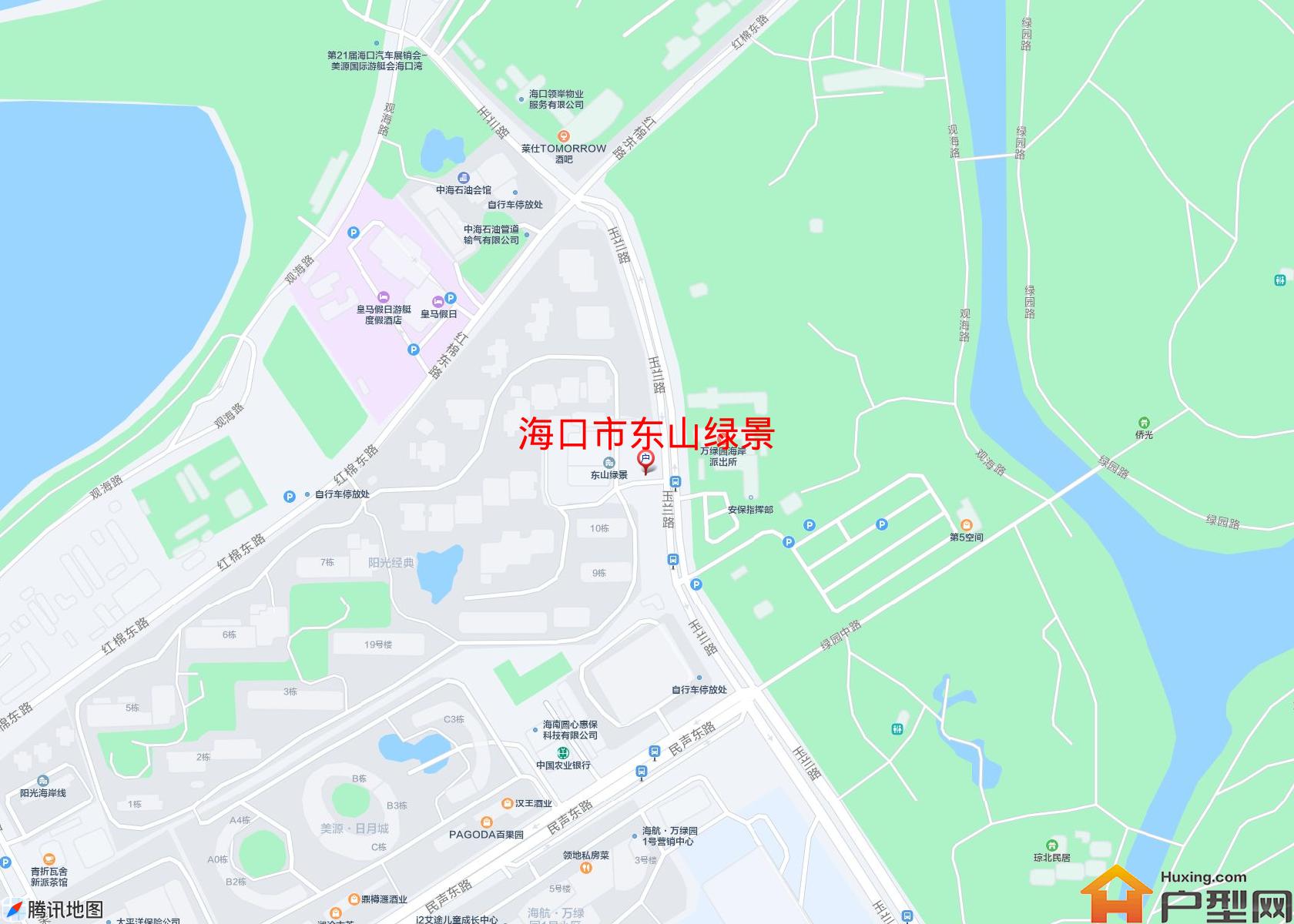 东山绿景小区 - 户型网