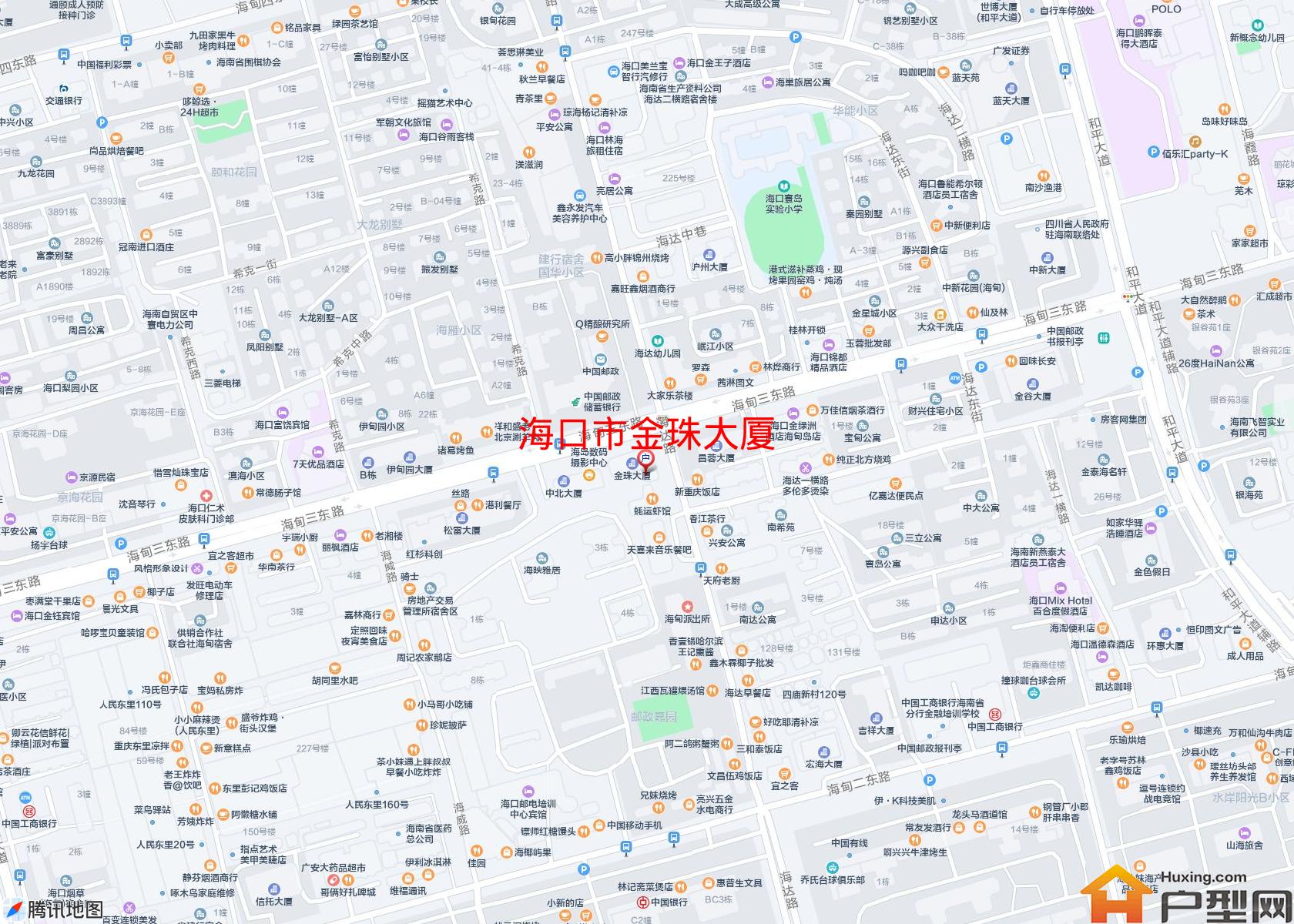 金珠大厦小区 - 户型网