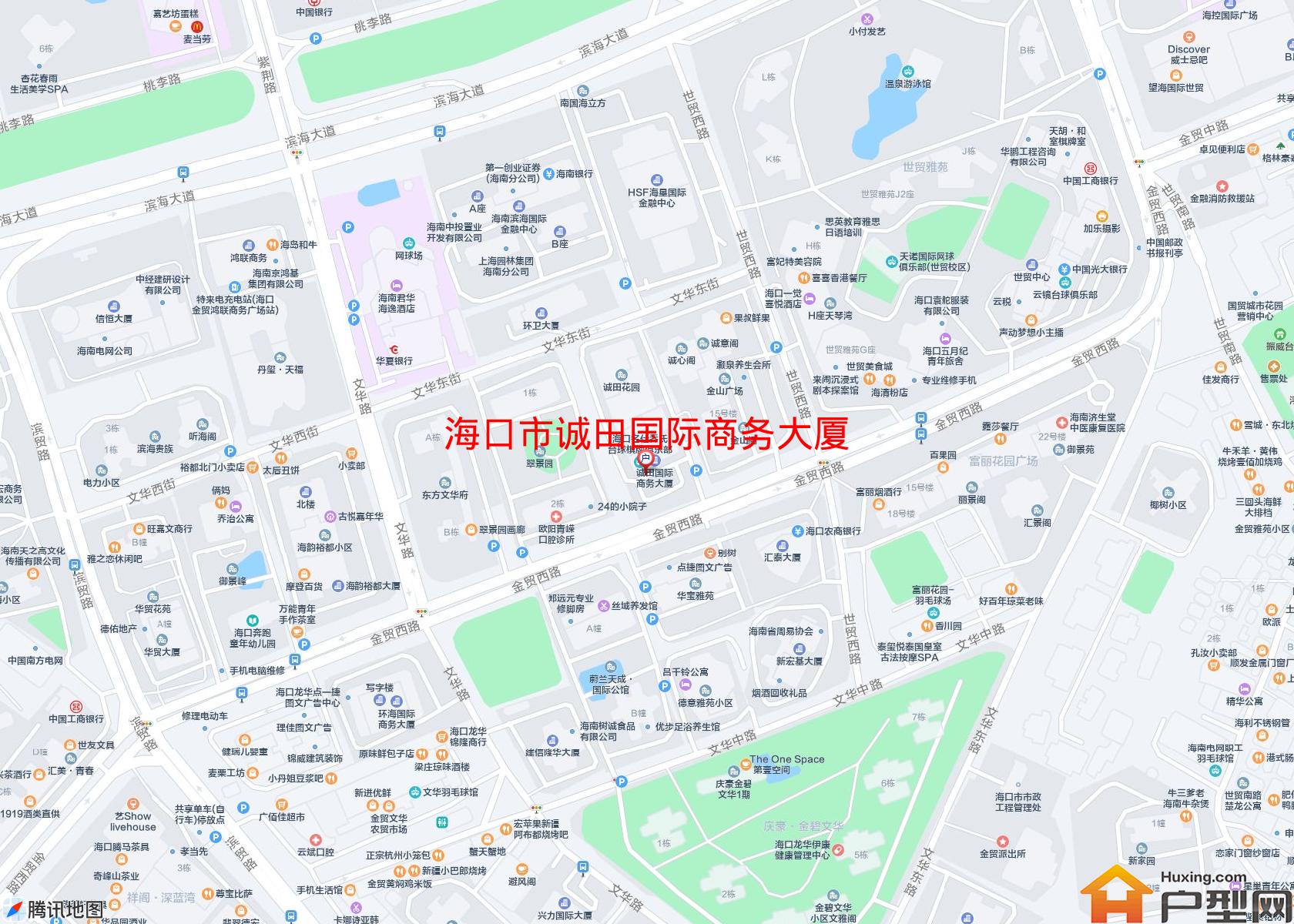 诚田国际商务大厦小区 - 户型网