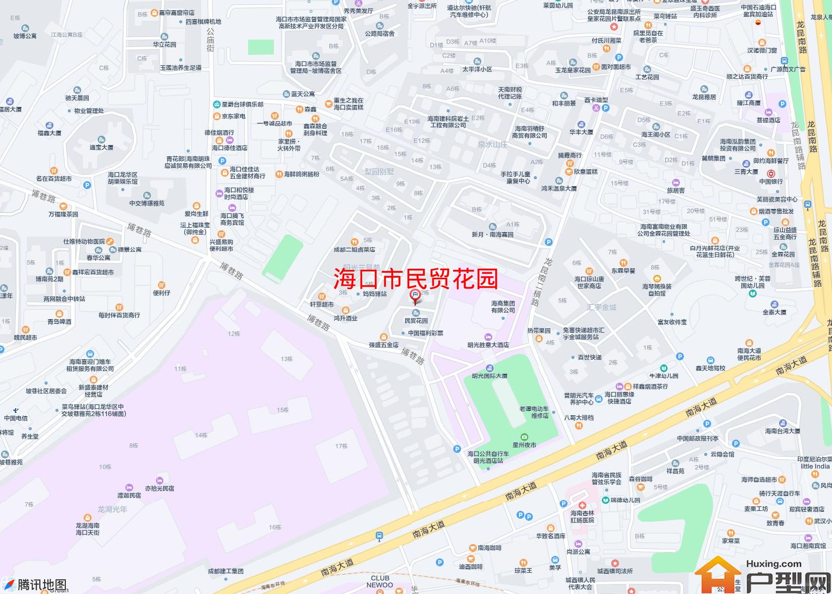 民贸花园小区 - 户型网