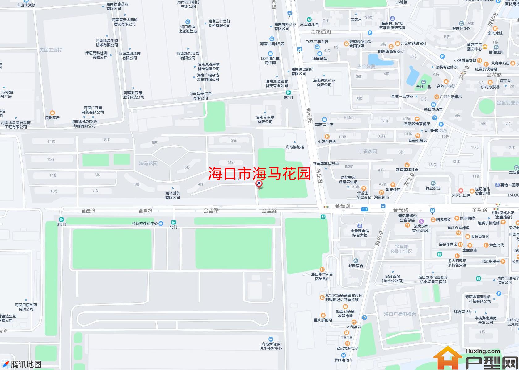 海马花园小区 - 户型网