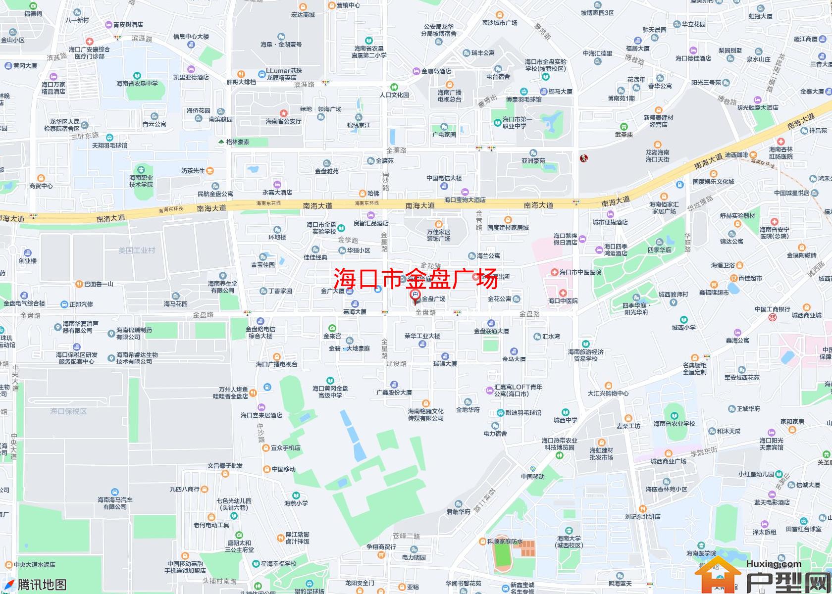 金盘广场小区 - 户型网
