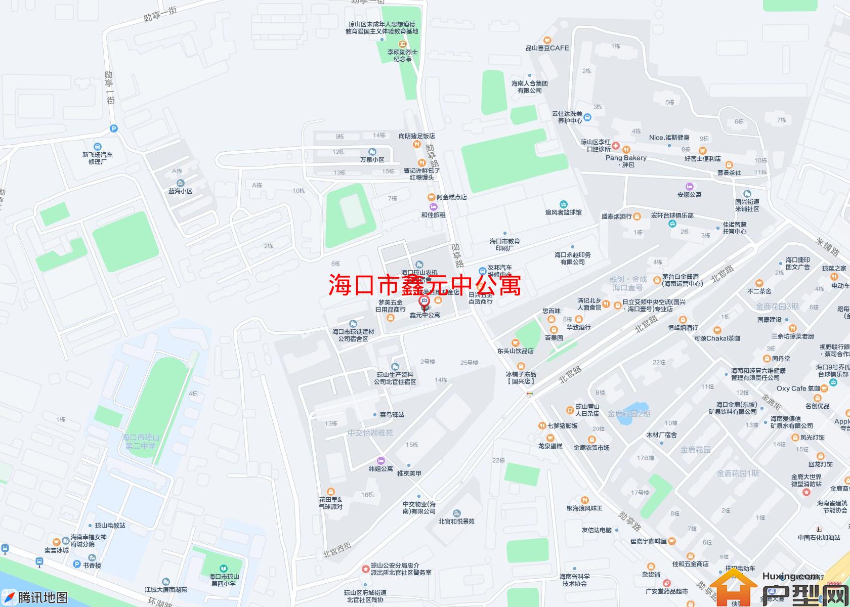 鑫元中公寓小区 - 户型网
