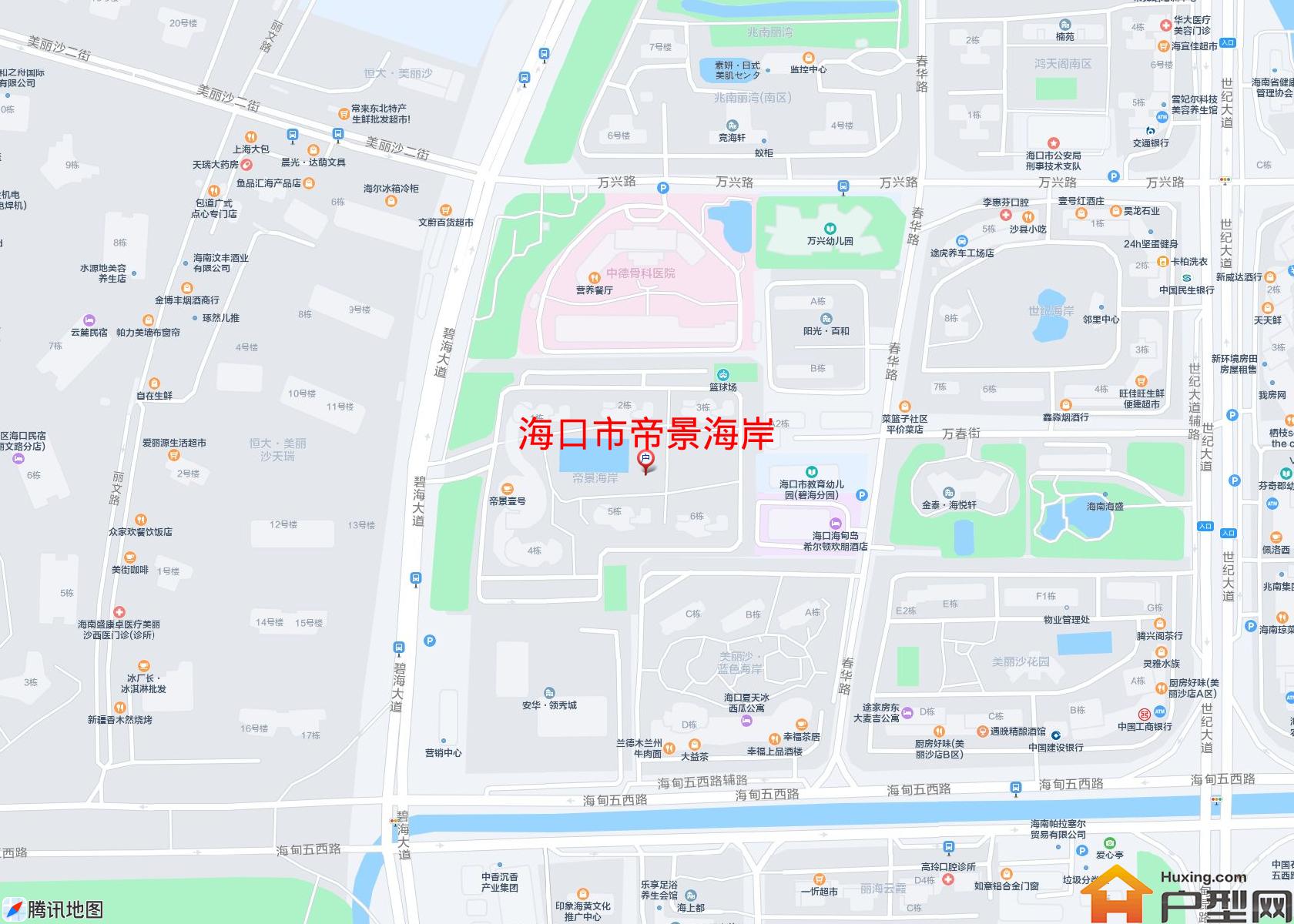 帝景海岸小区 - 户型网