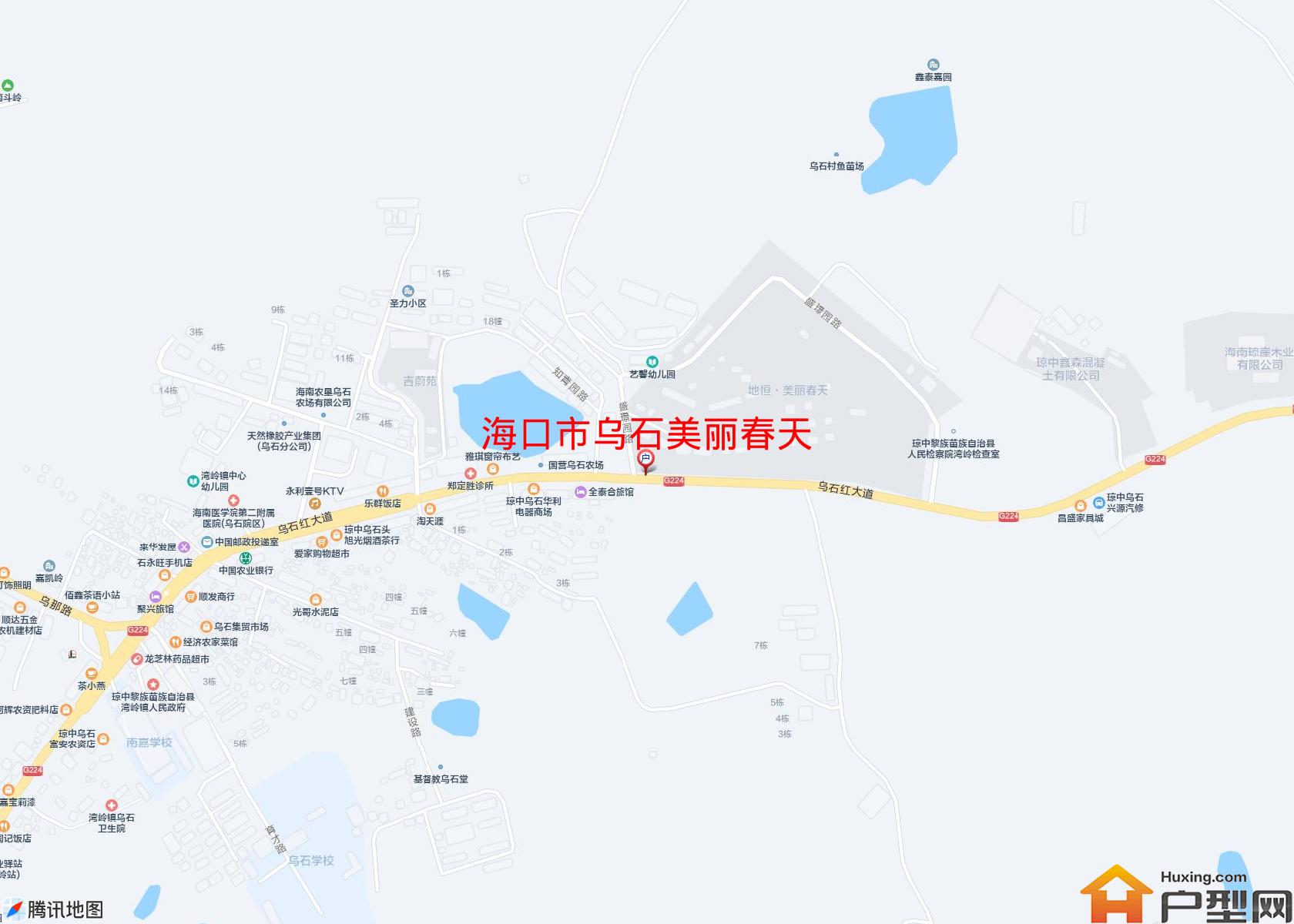 乌石美丽春天小区 - 户型网