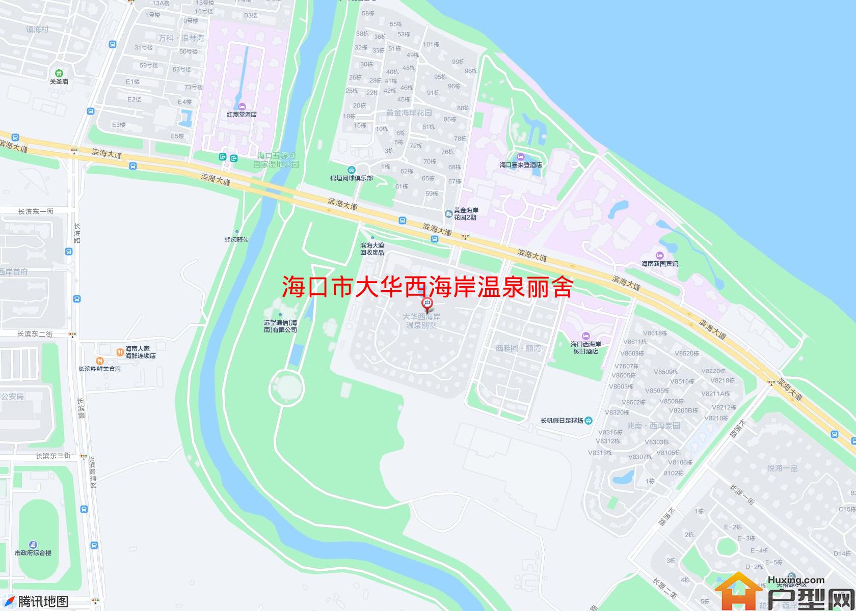 大华西海岸温泉丽舍小区 - 户型网