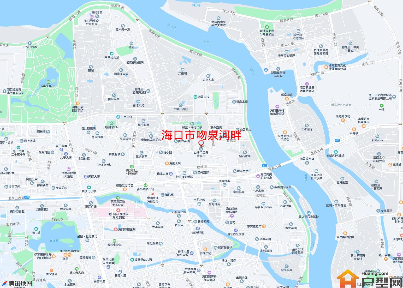 吻泉河畔小区 - 户型网