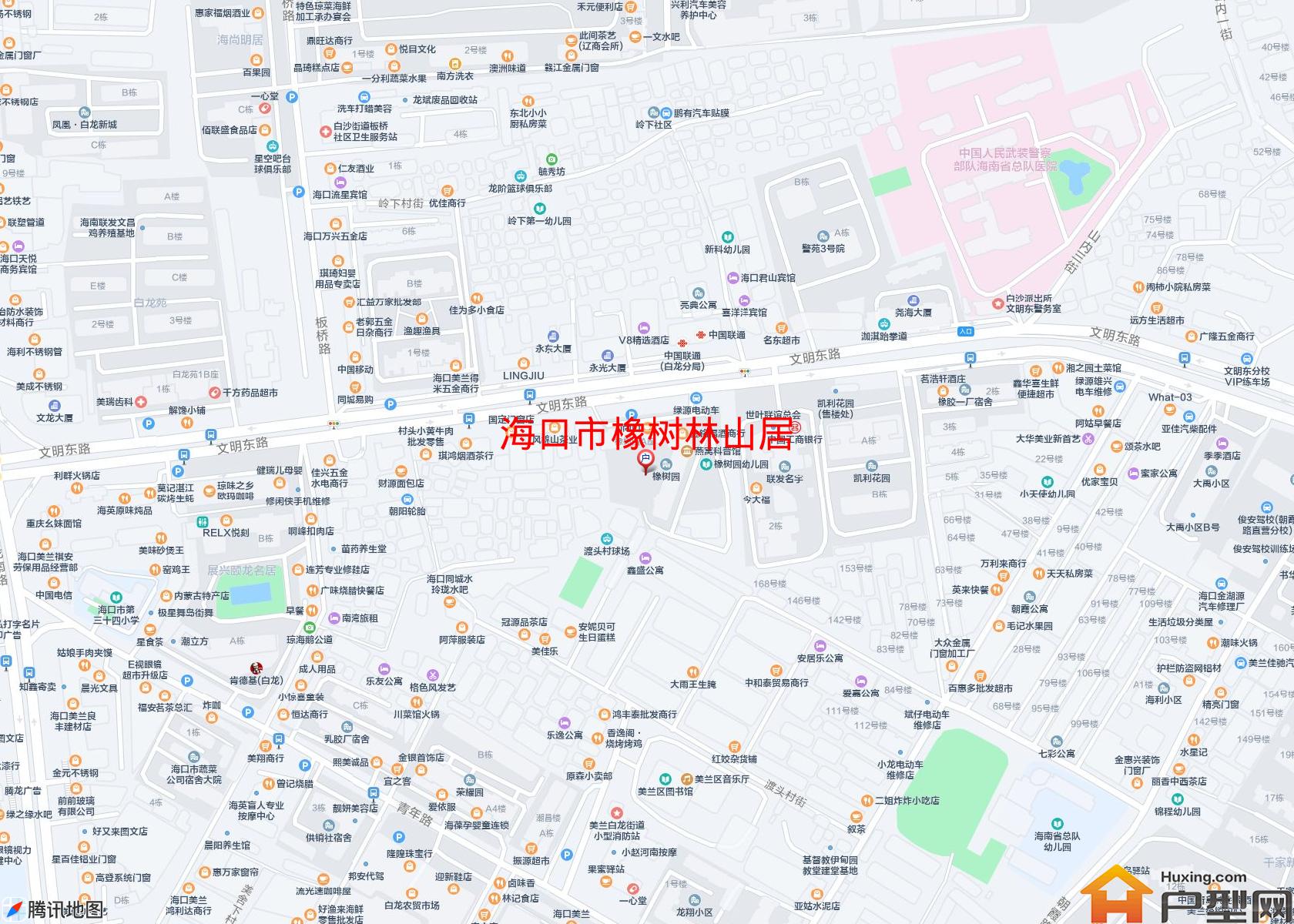 橡树林山居小区 - 户型网