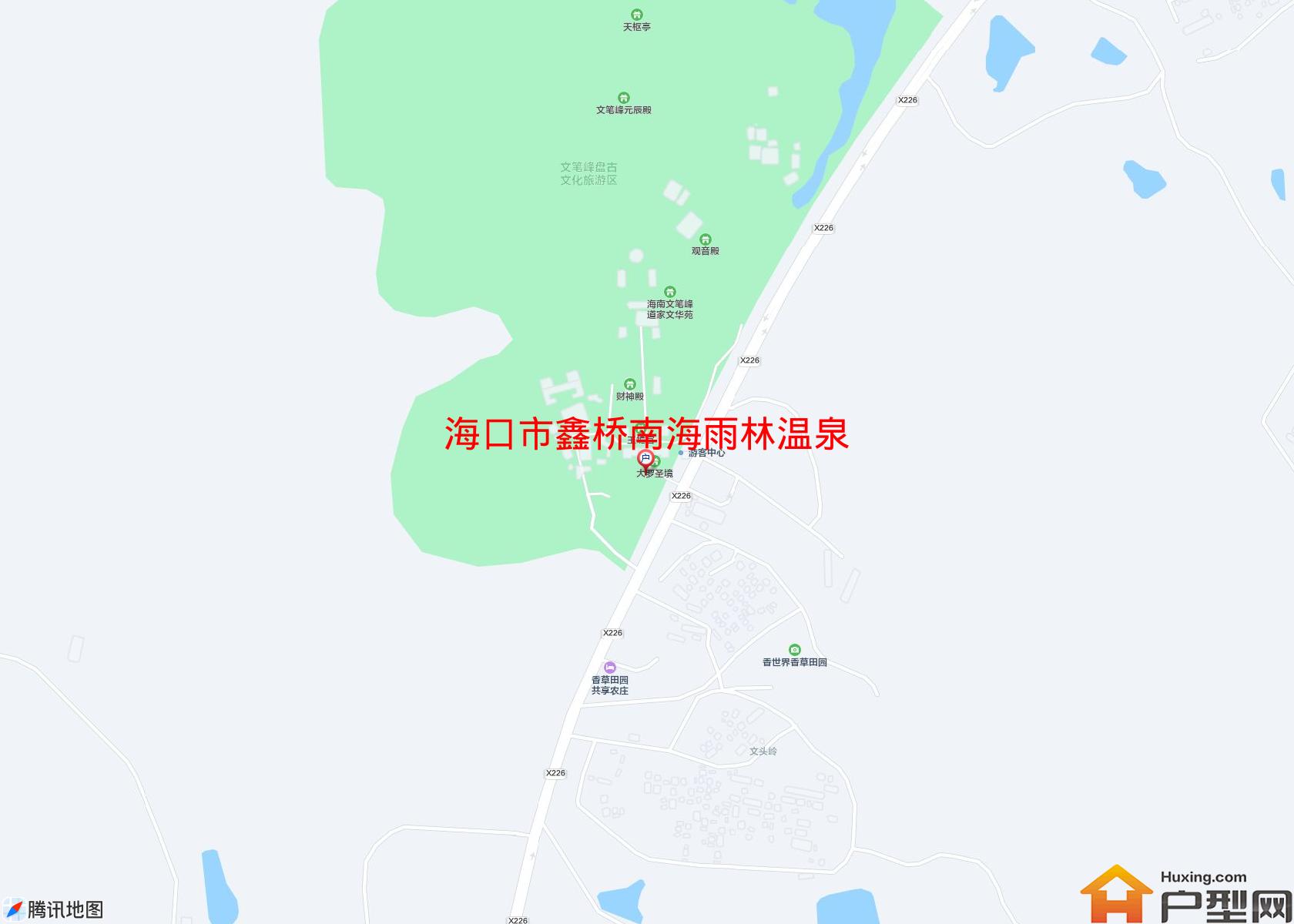 鑫桥南海雨林温泉小区 - 户型网