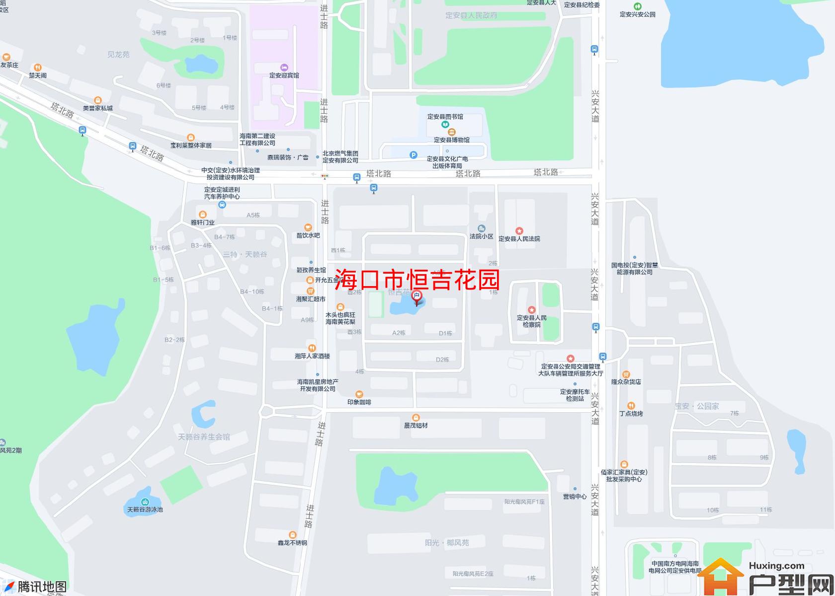 恒吉花园小区 - 户型网