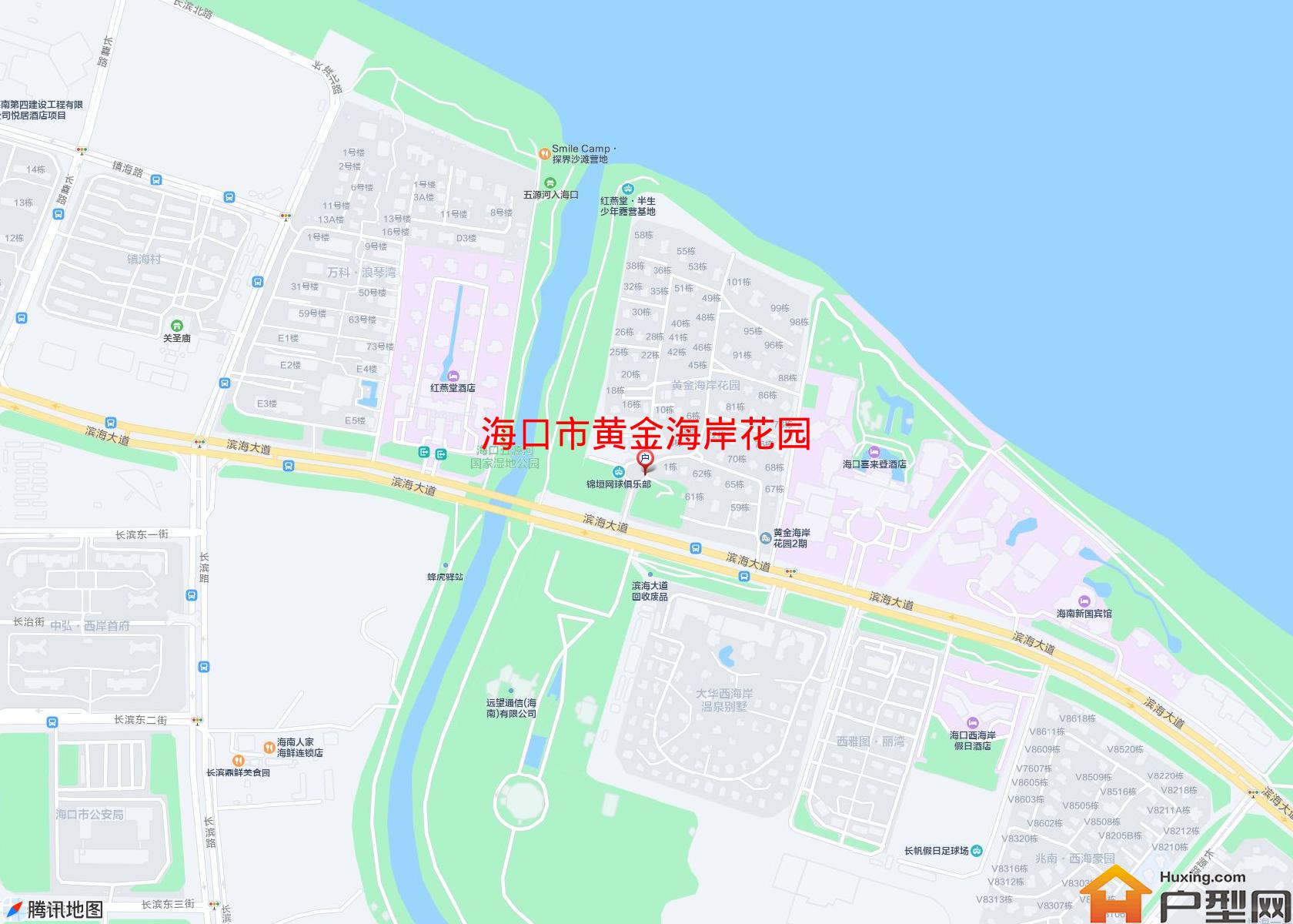 黄金海岸花园小区 - 户型网