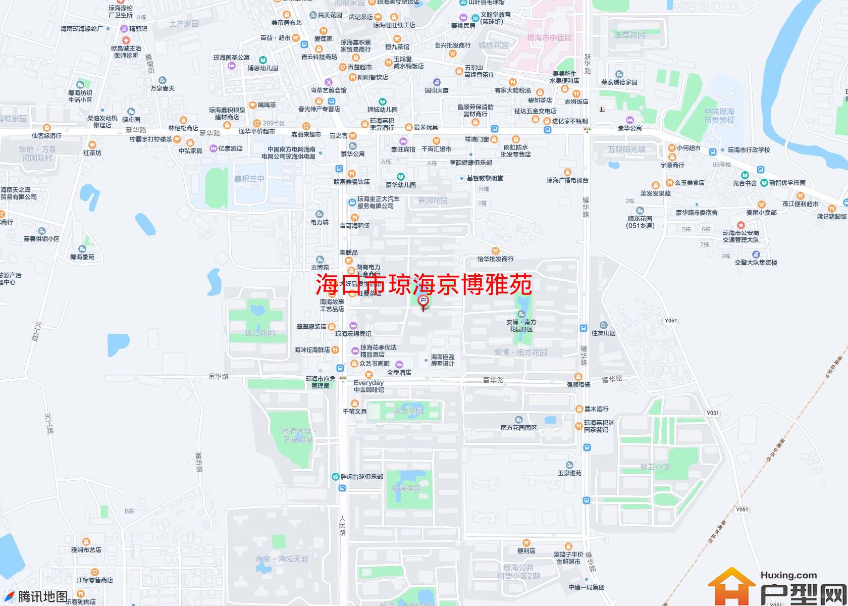 琼海京博雅苑小区 - 户型网