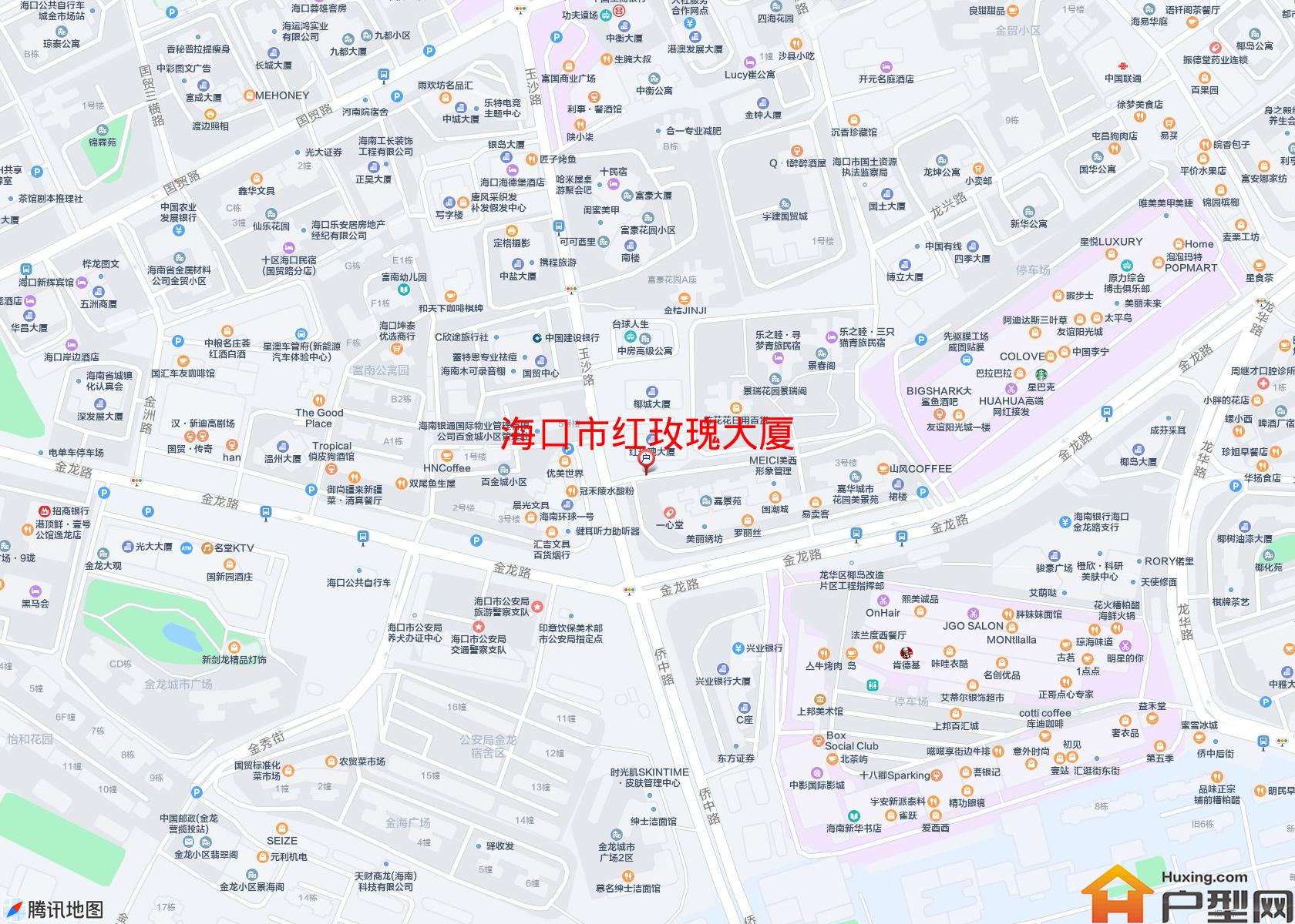 红玫瑰大厦小区 - 户型网