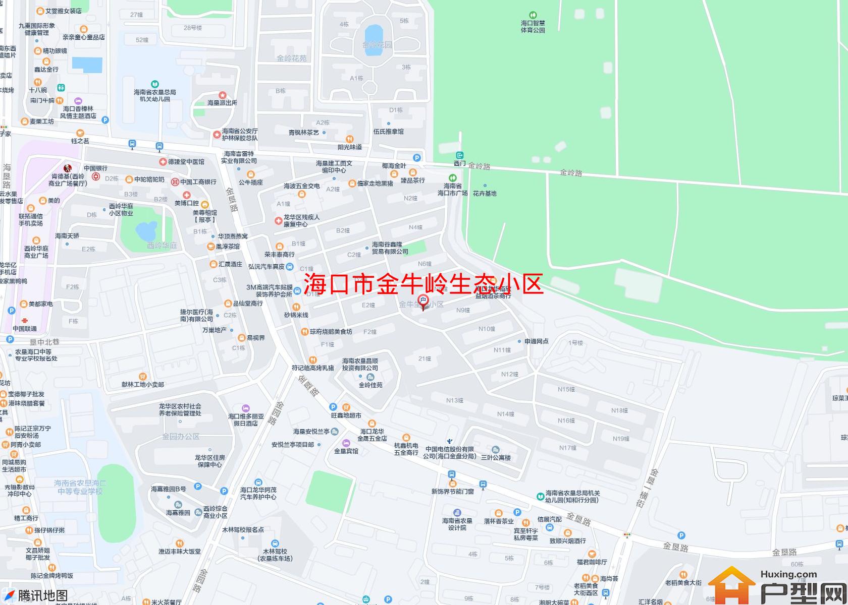 金牛岭生态小区小区 - 户型网