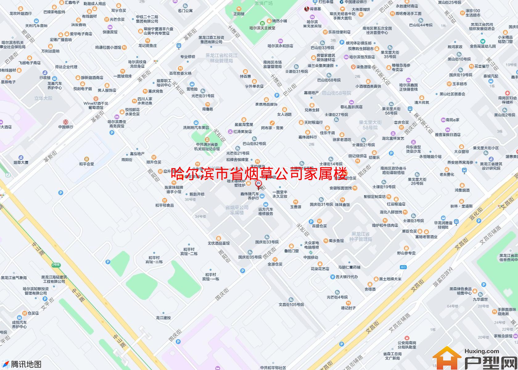 省烟草公司家属楼小区 - 户型网