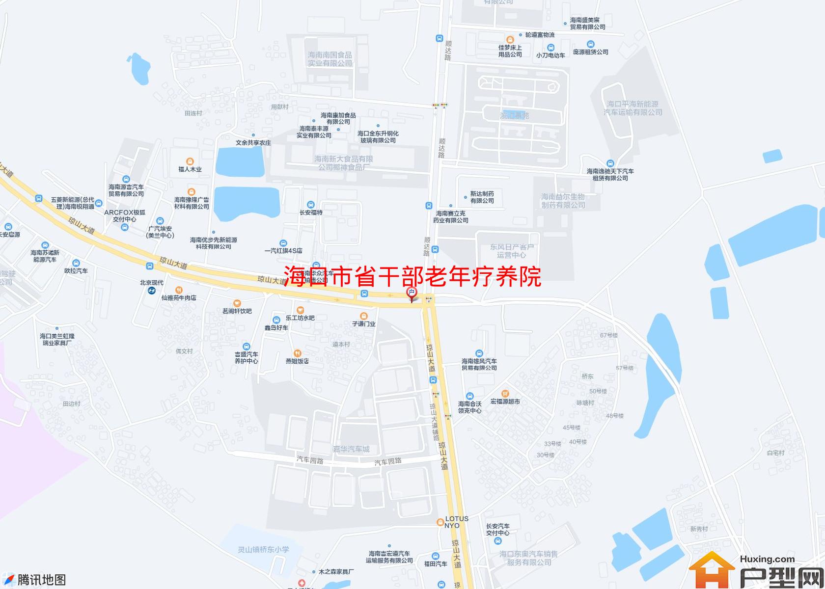 省干部老年疗养院小区 - 户型网