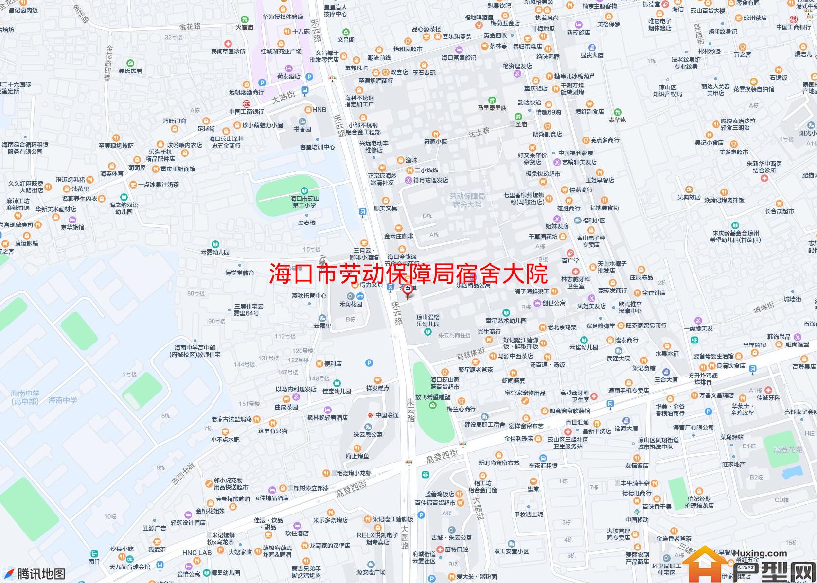 劳动保障局宿舍大院小区 - 户型网