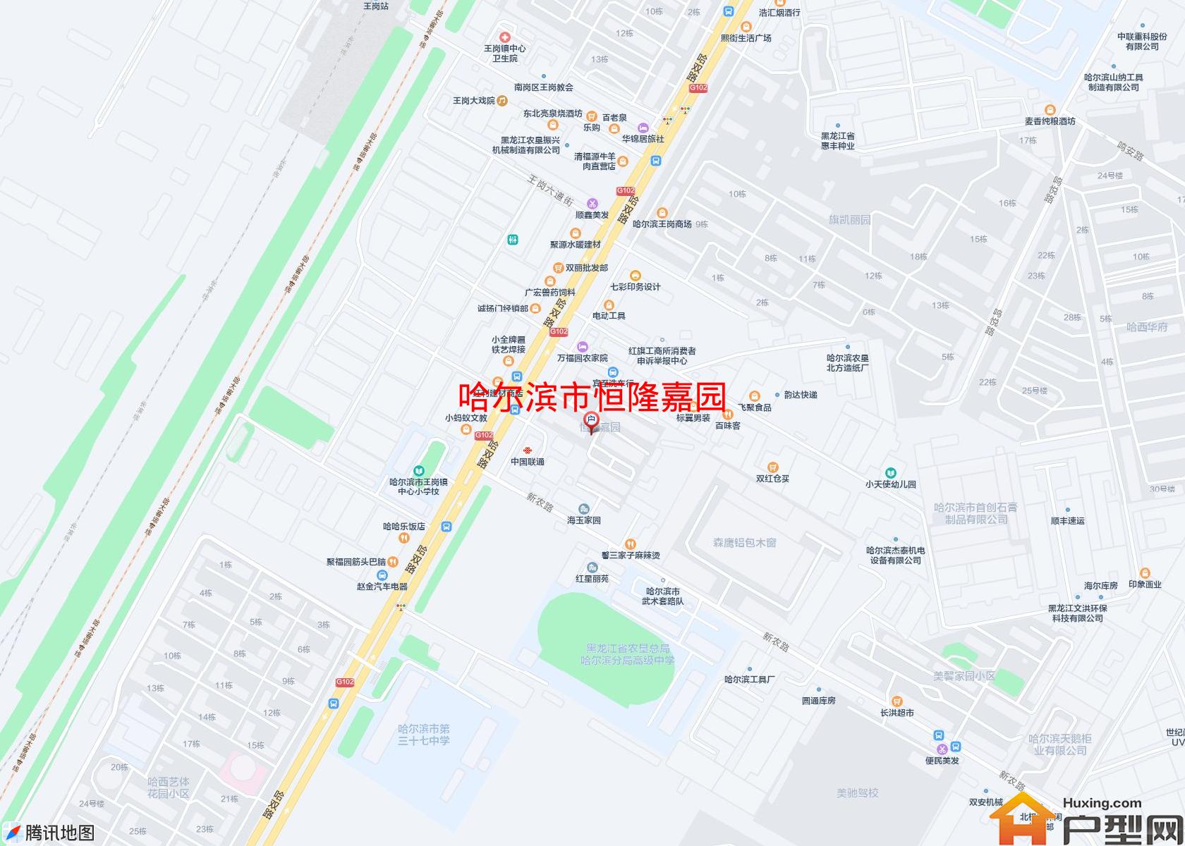 恒隆嘉园小区 - 户型网