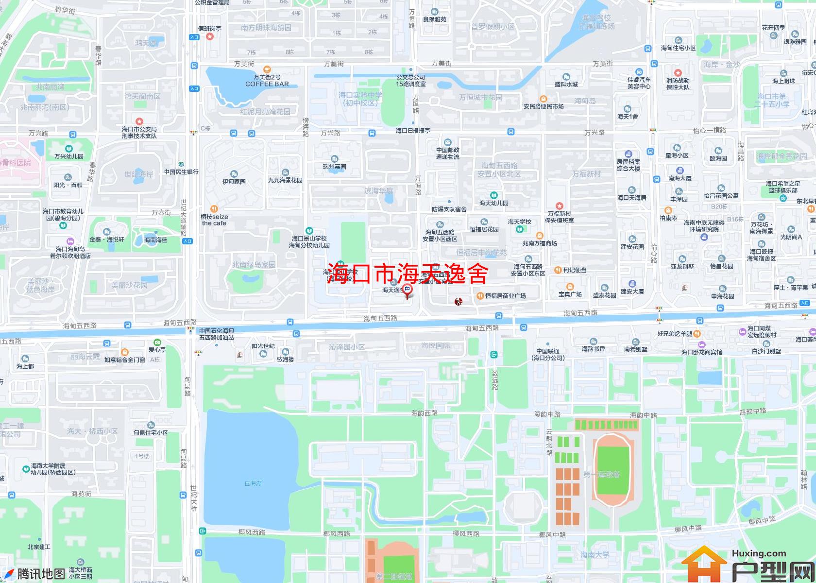 海天逸舍小区 - 户型网